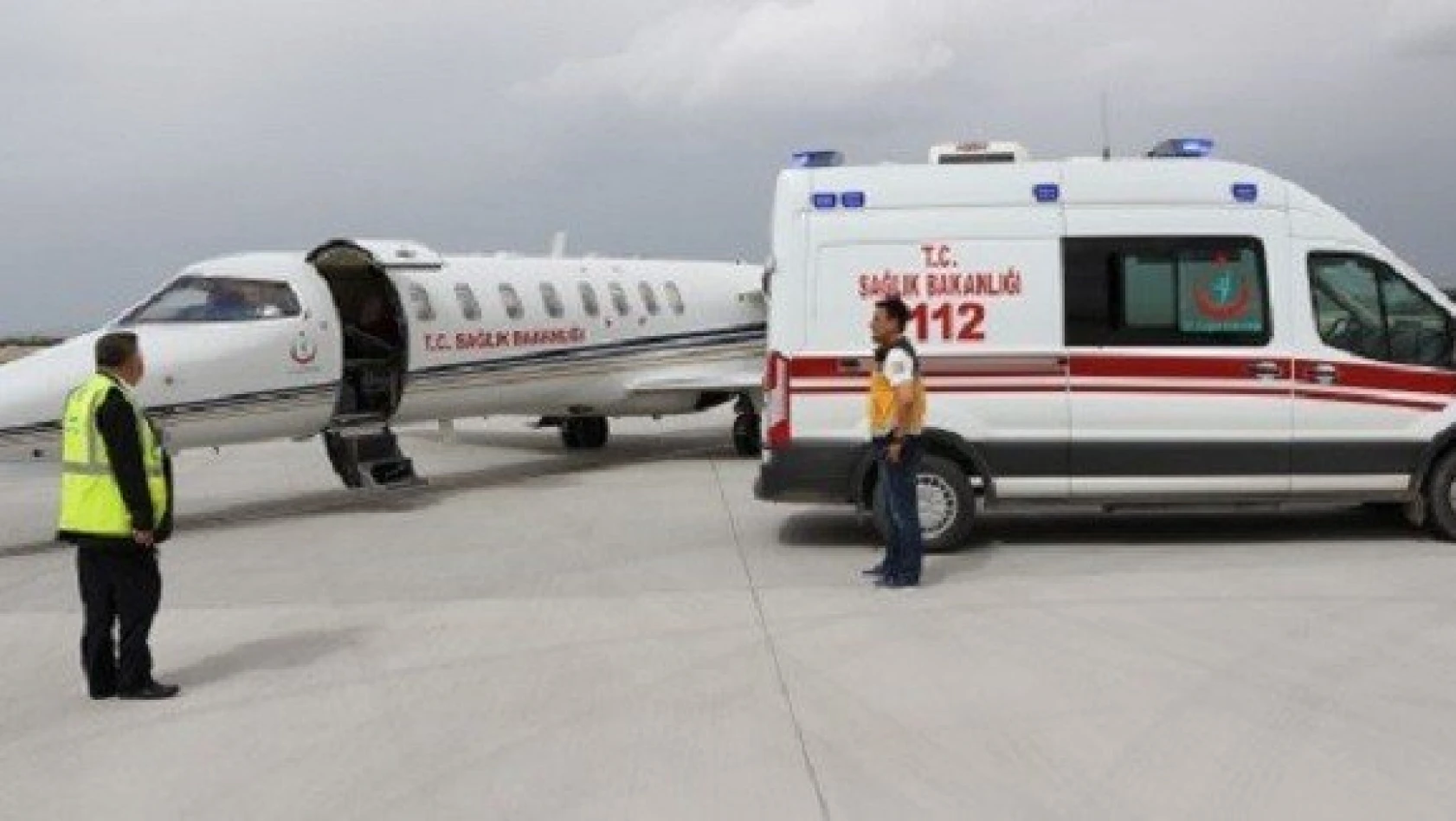 Erken Doğan Bebek, Uçak Ambulansla Sevk Edildi