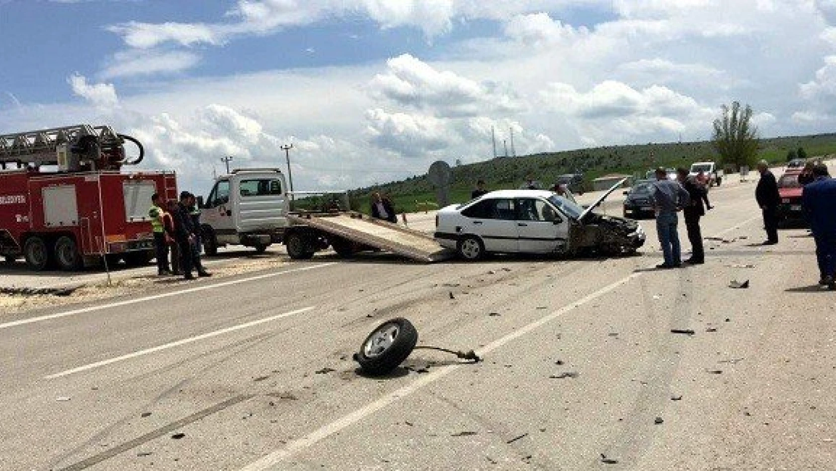 Kastamonu'da İki Otomobil Çarpıştı: 5 Yaralı