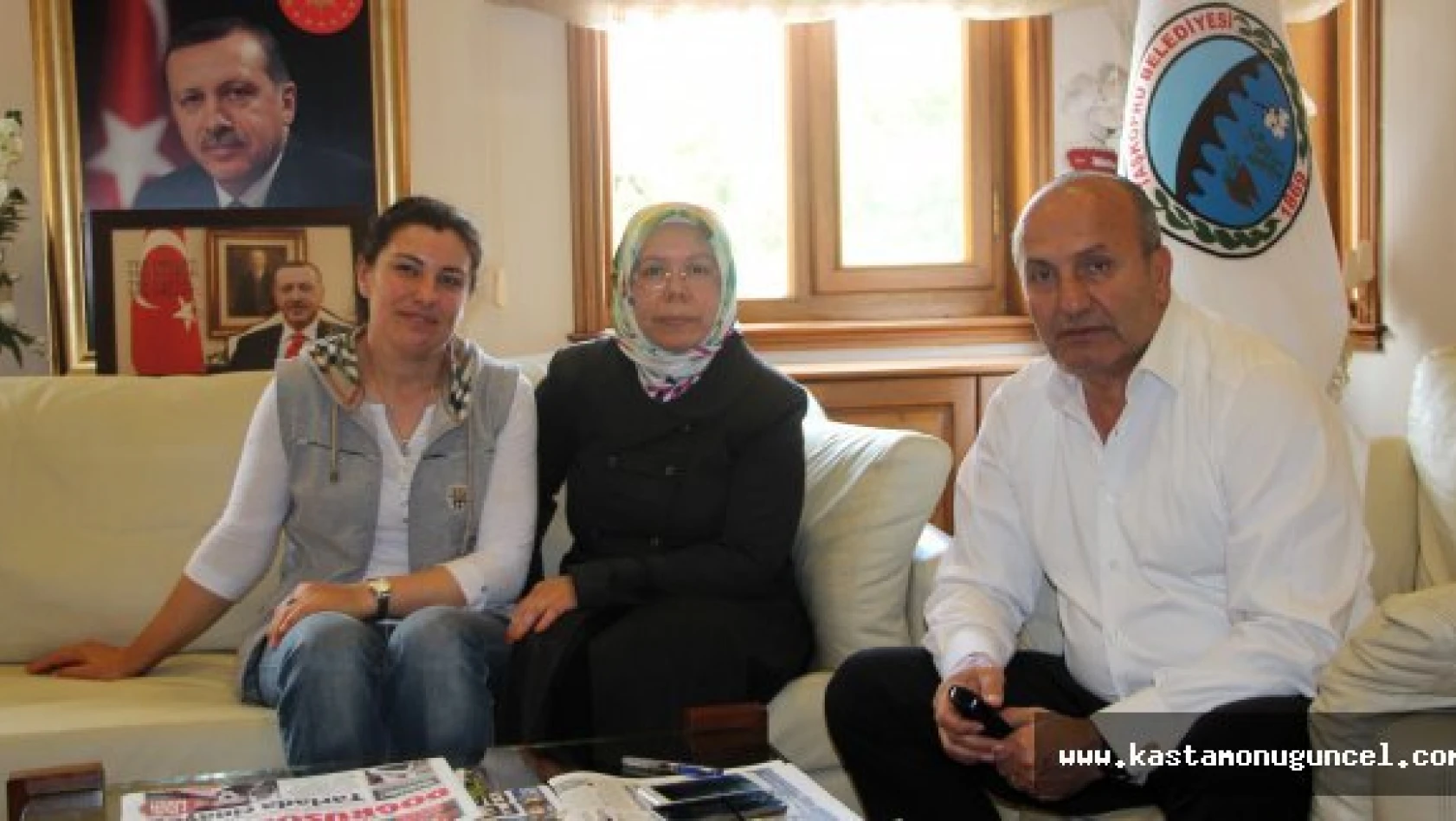 Engelli aileler, Başkan Arslan'ı ziyaret etti