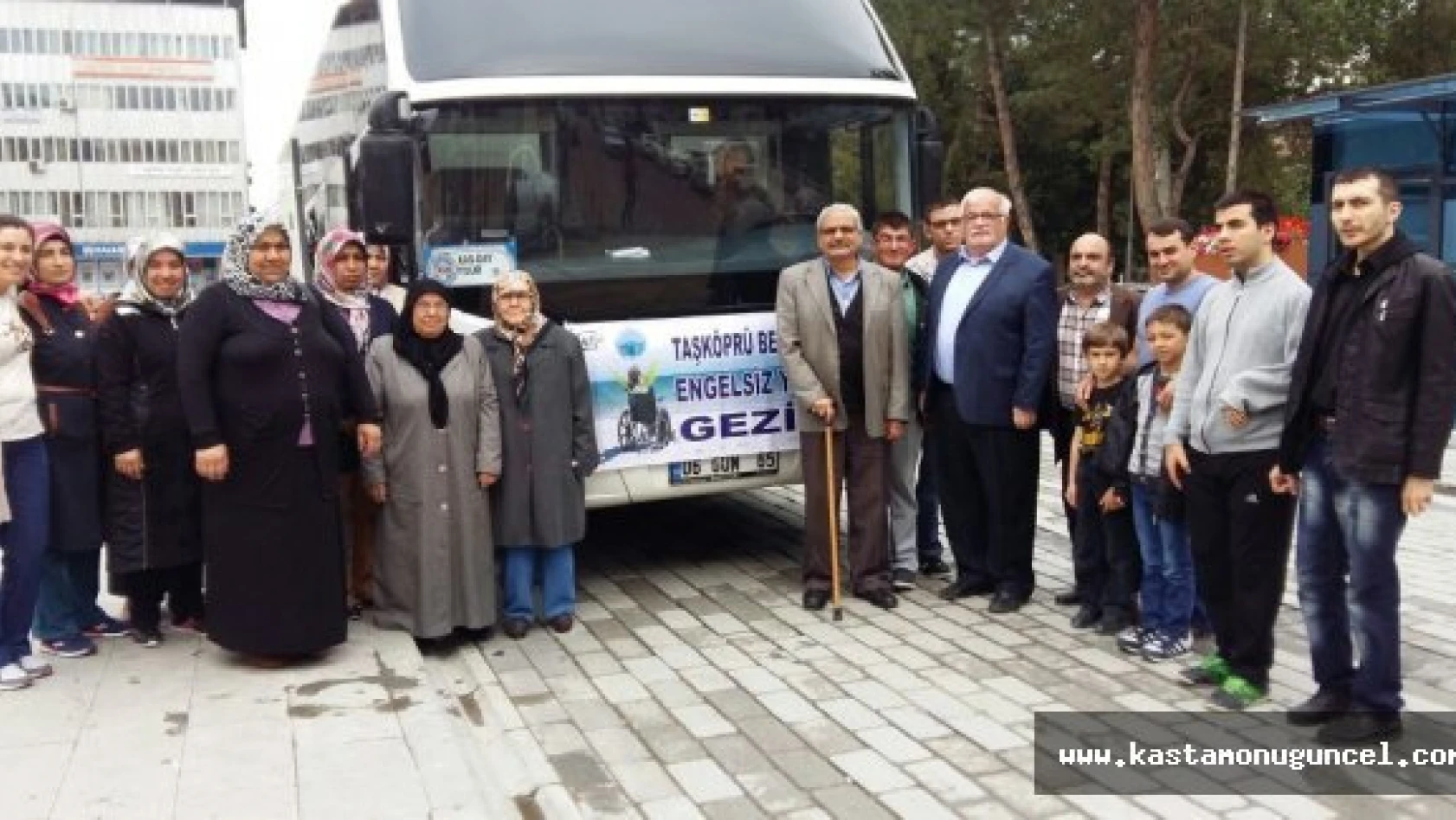 Engelli vatandaşlar Kızılcahamam'ı gezdi