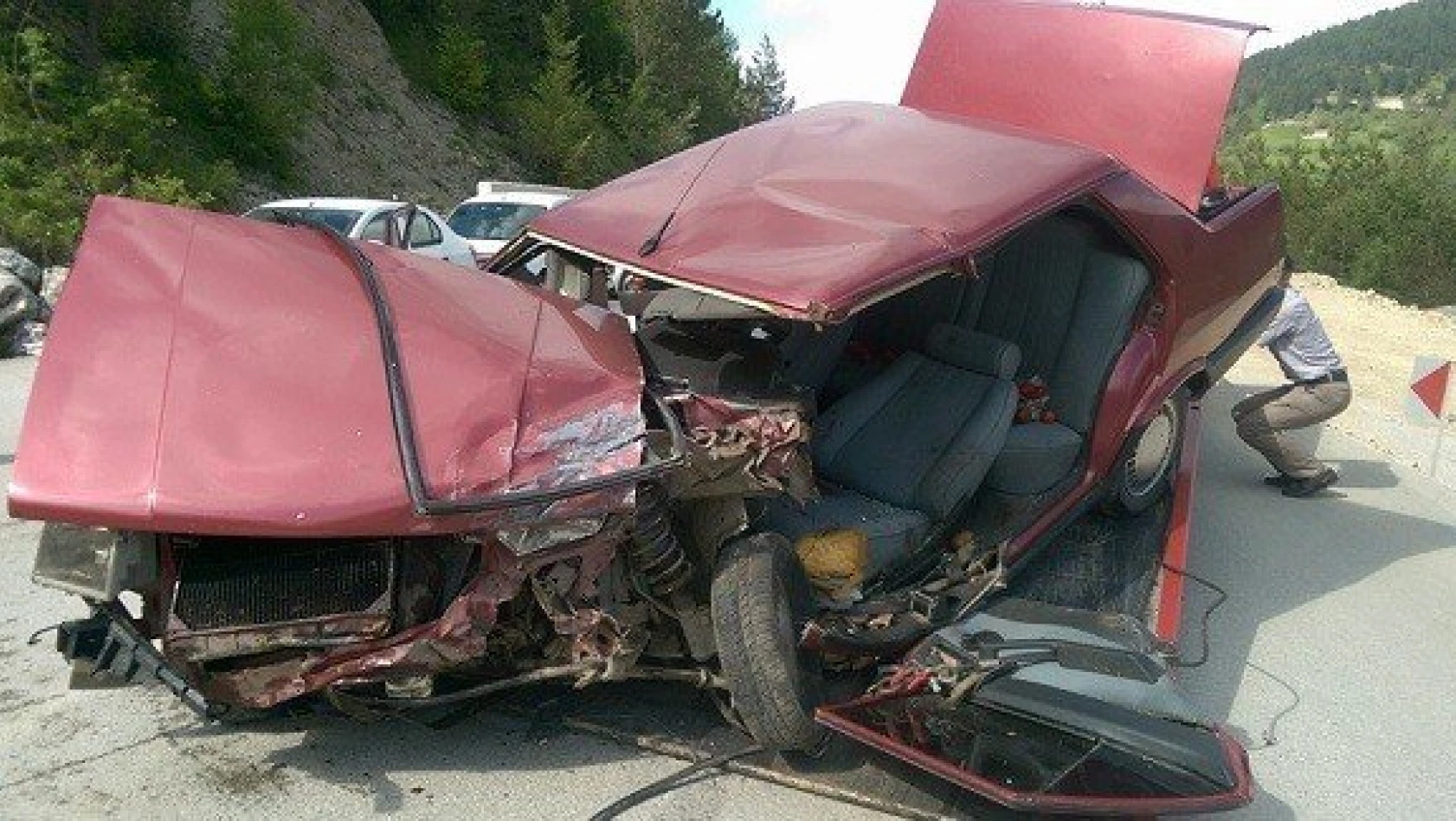 Ilgaz Dağı'nda trafik kazası: 1'i ağır 4 yaralı