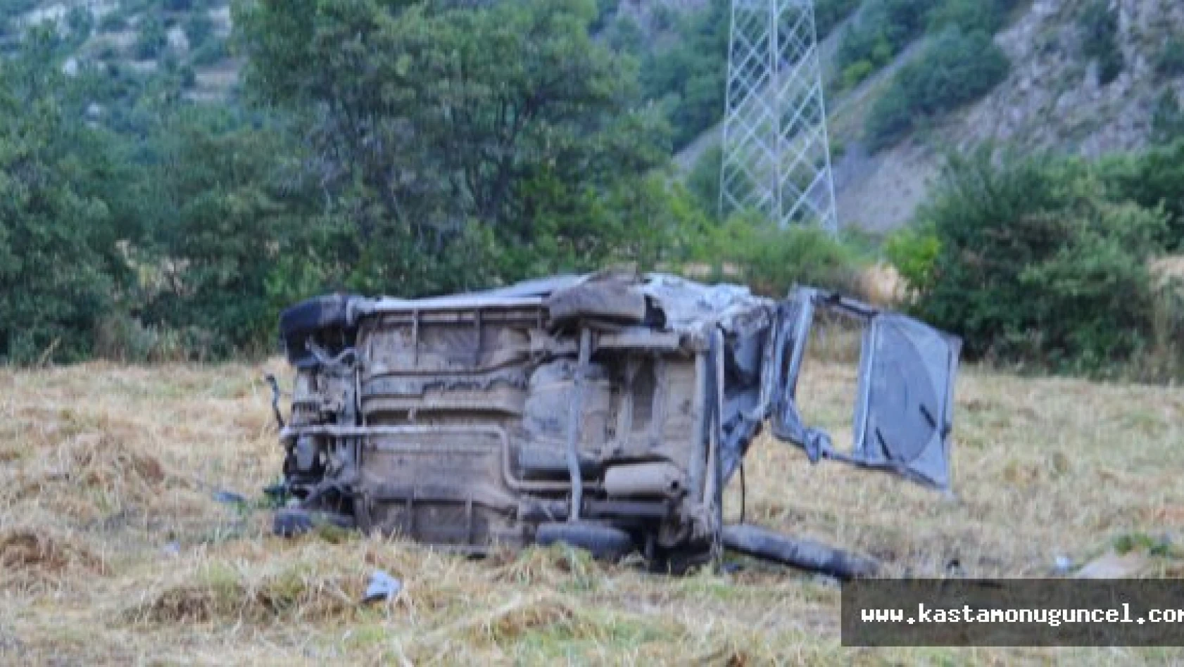 Tosya'daki kazada yaralanan kişi kurtarılamadı