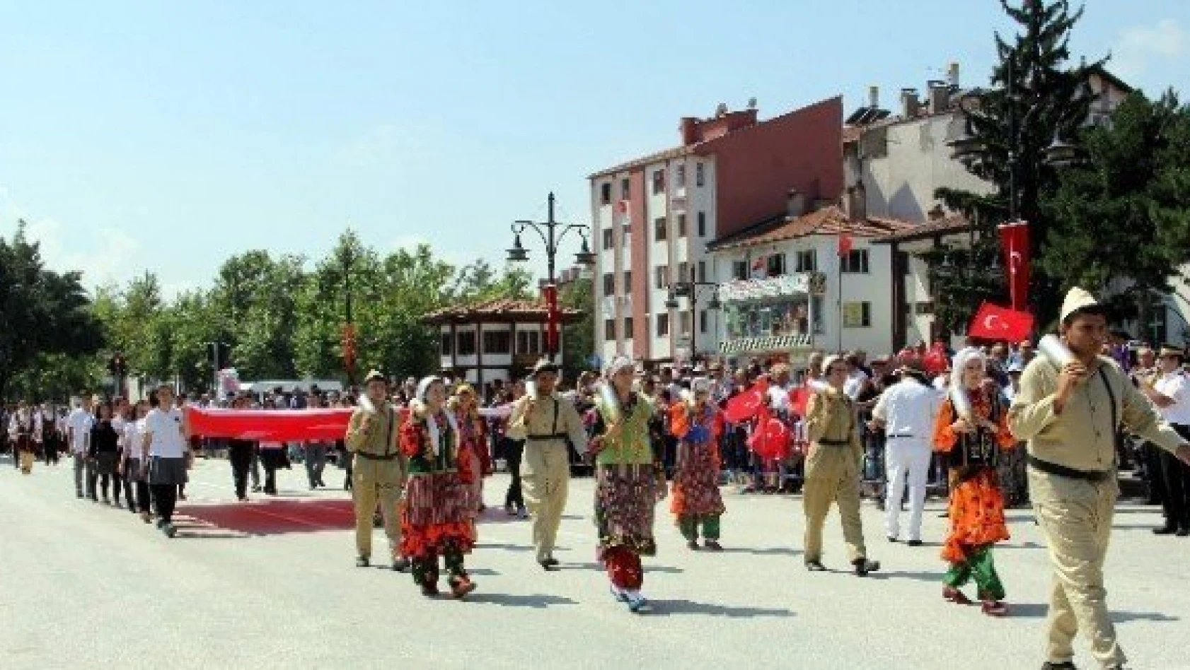 Kastamonu'da, 30 Ağustos Zafer Bayramı törenle kutlandı