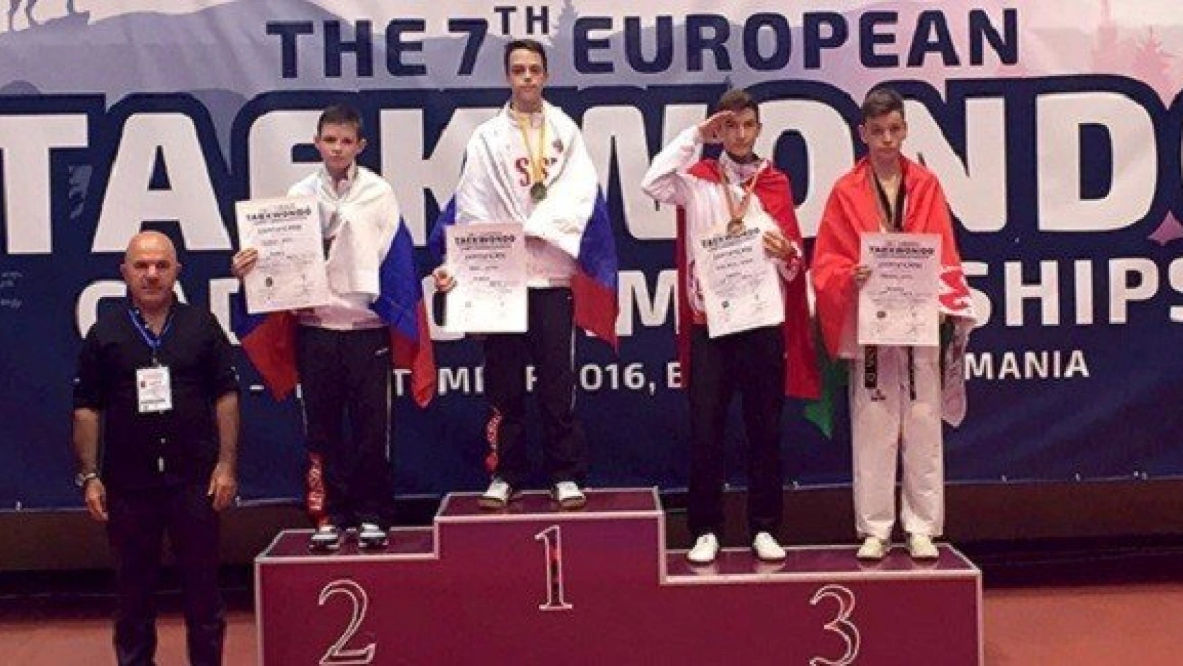 Kastamonu Taekwondosunda ilk Avrupa derecesi