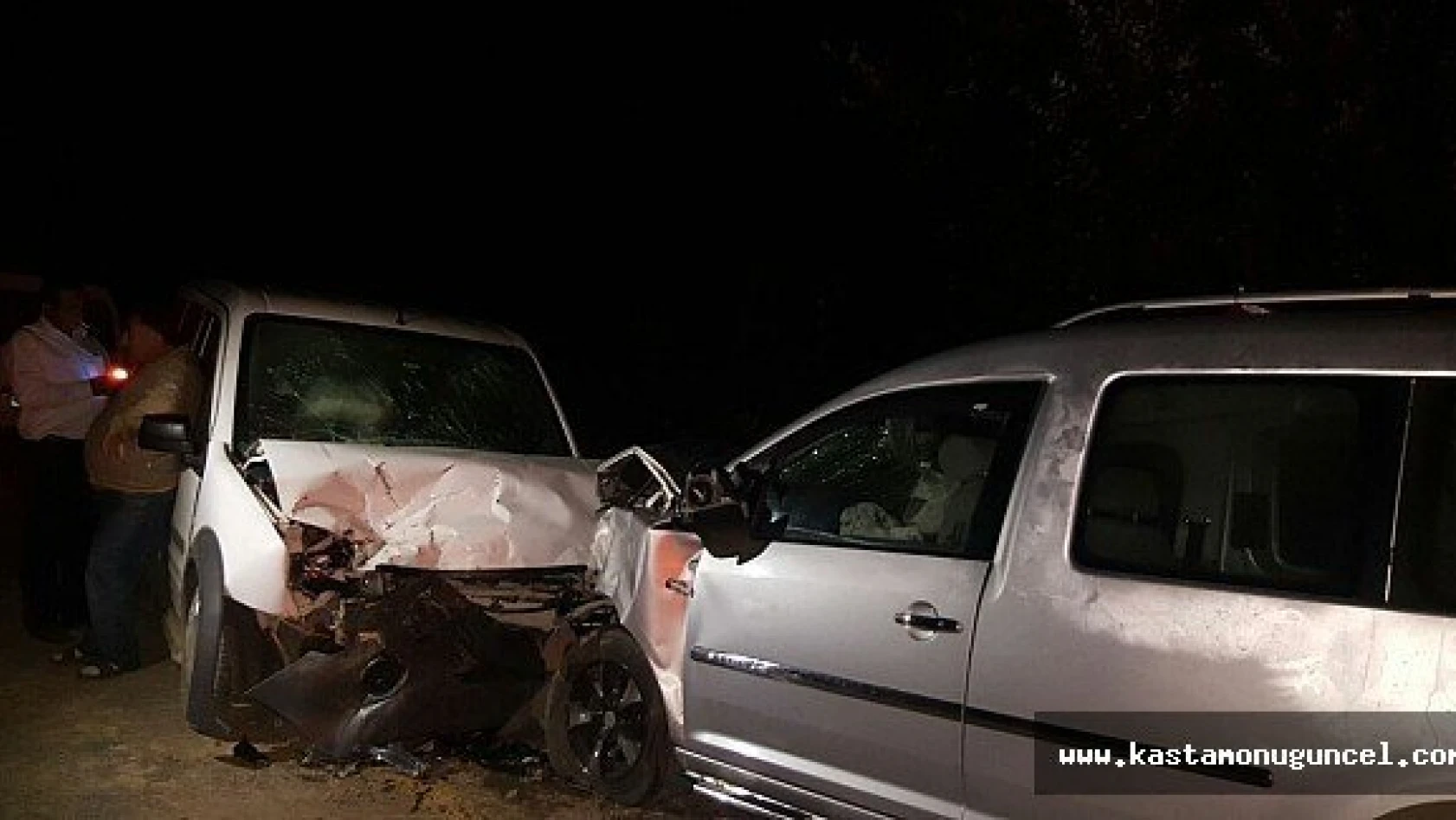Kastamonu'da trafik kazası 8 Yaralı