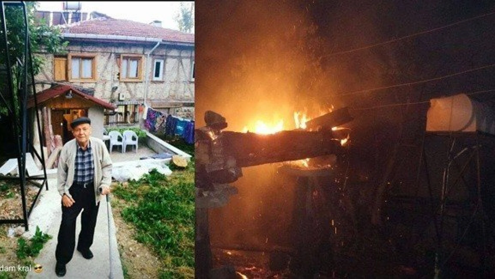 Sinop Erfelek'te yangın: 1 ölü