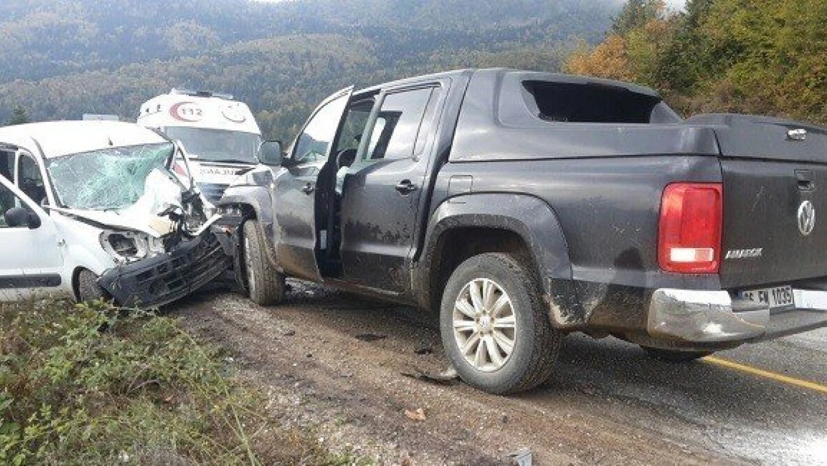 Kastamonu'da iki araç çarpıştı: 1 ölü, 2 yaralı