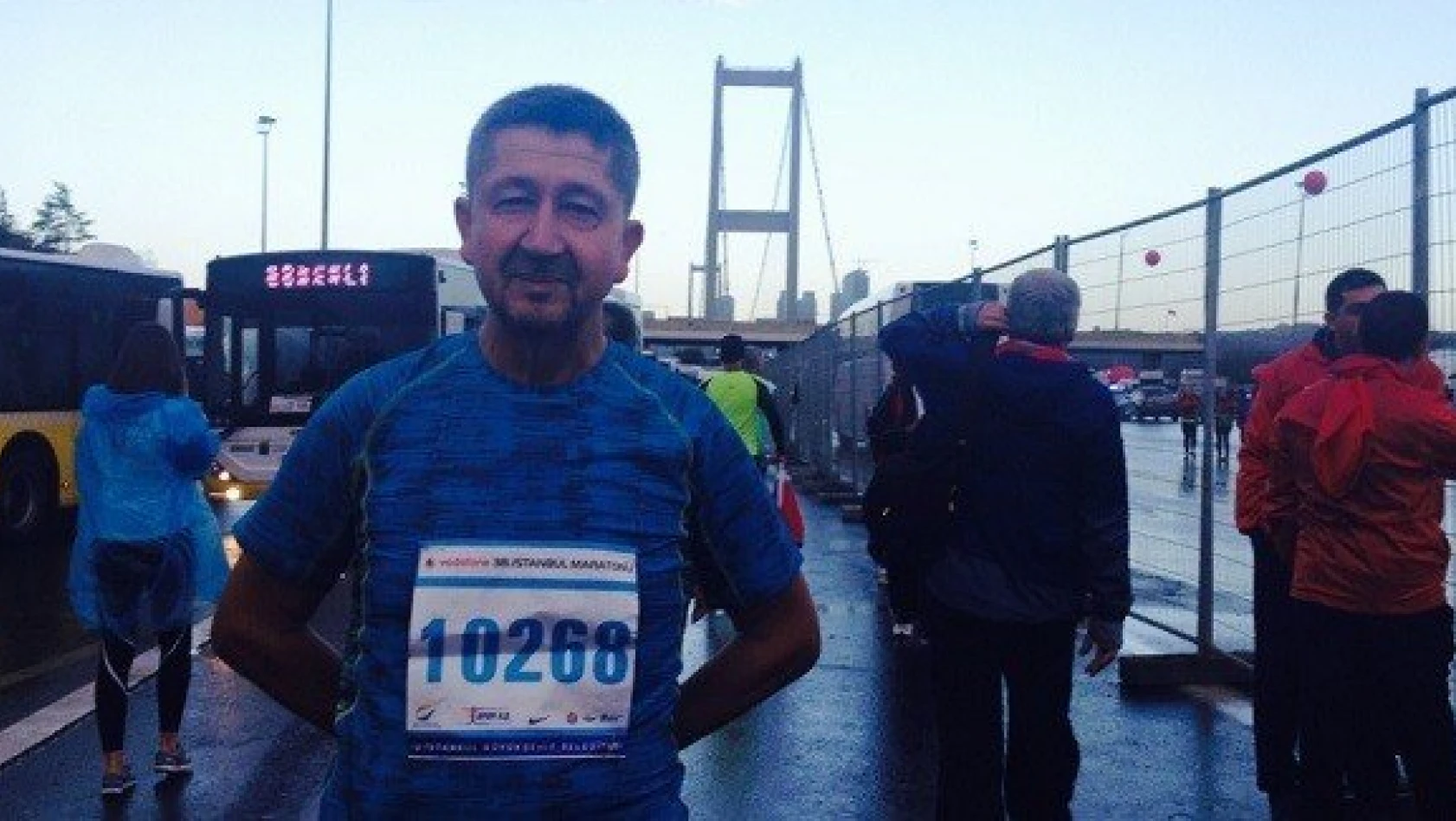 Rıdvan Şükür, İstanbul Maratonunda Koştu