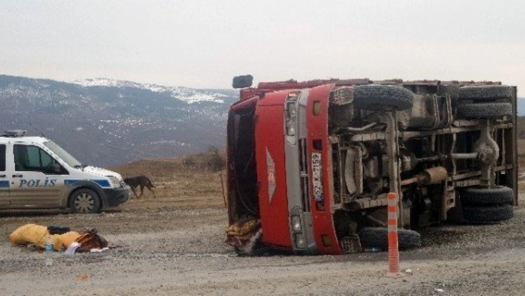 Tosya'da trafik kazası: 1 kişi yaralı