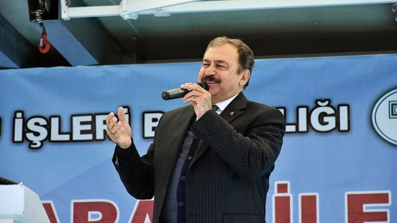 Bakan Eroğlu, Tosya'da konuştu