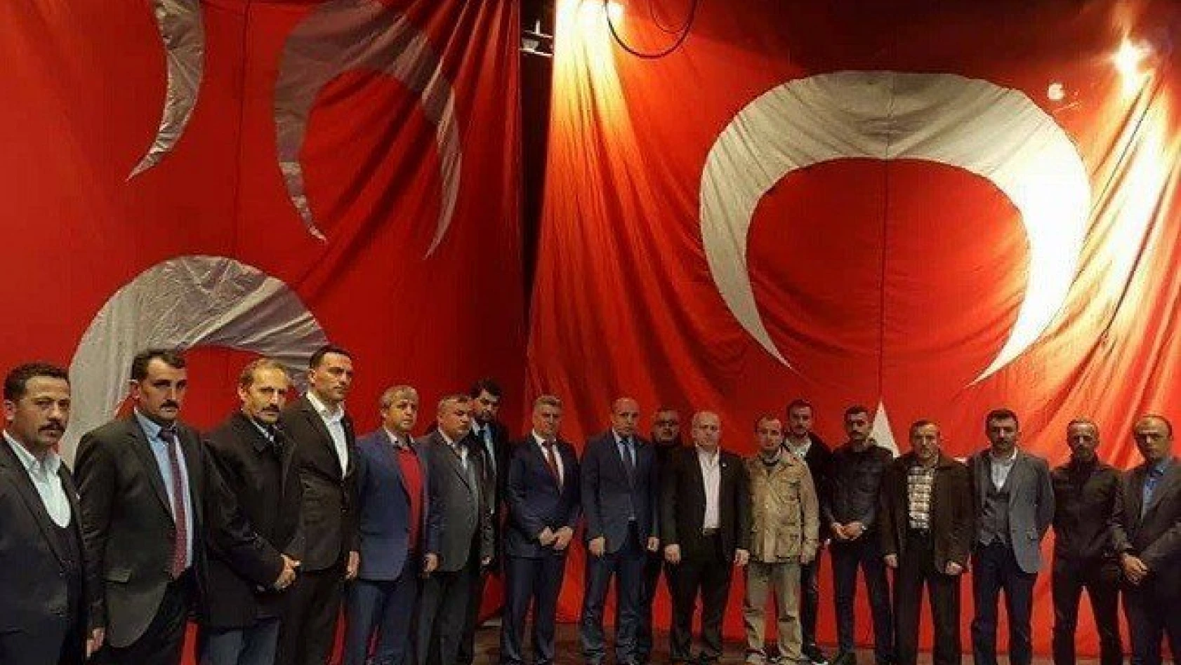 Cide MHP ilçe başkanlığında seçim heyecanı