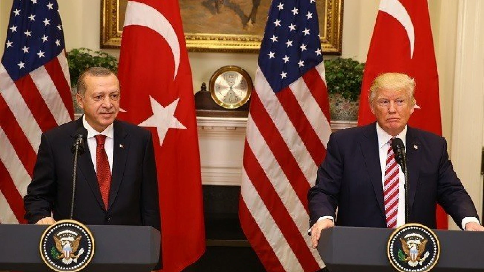 Erdoğan'dan Beyaz Saray'da &quotYPG/PYD" mesajı
