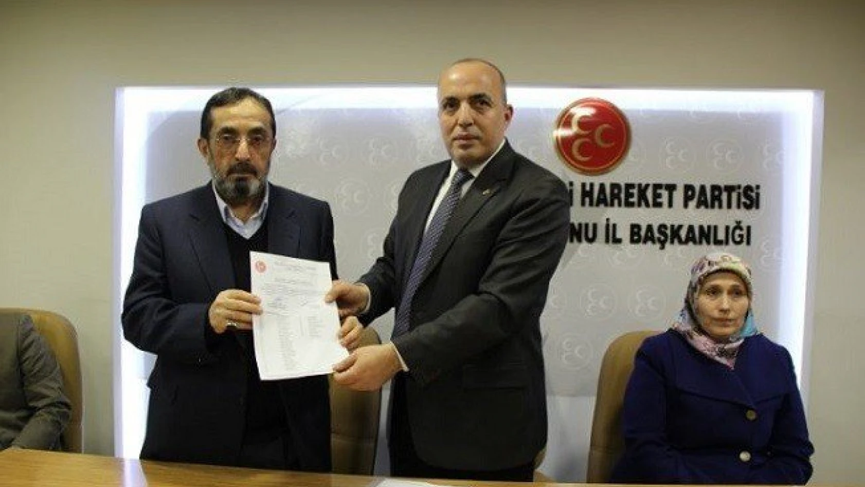 MHP'li Deligözoğlu adaylığını açıkladı