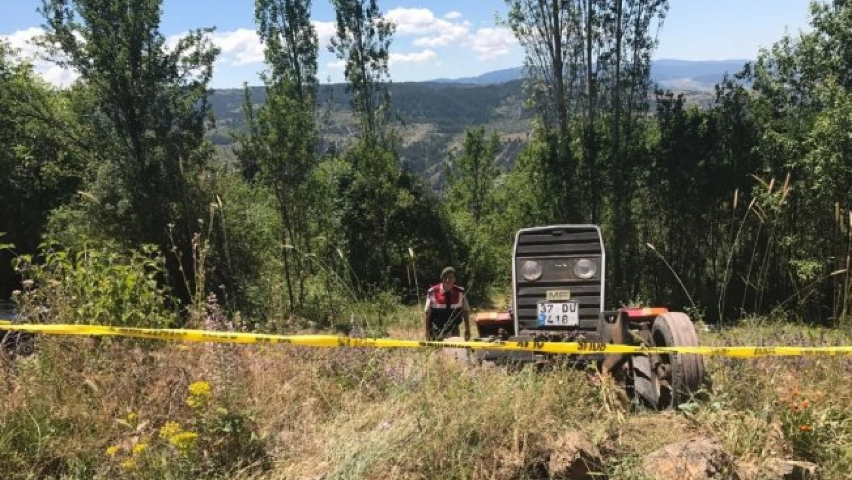 Kastamonu'da traktör kazası: 1 ölü, 3 yaralı