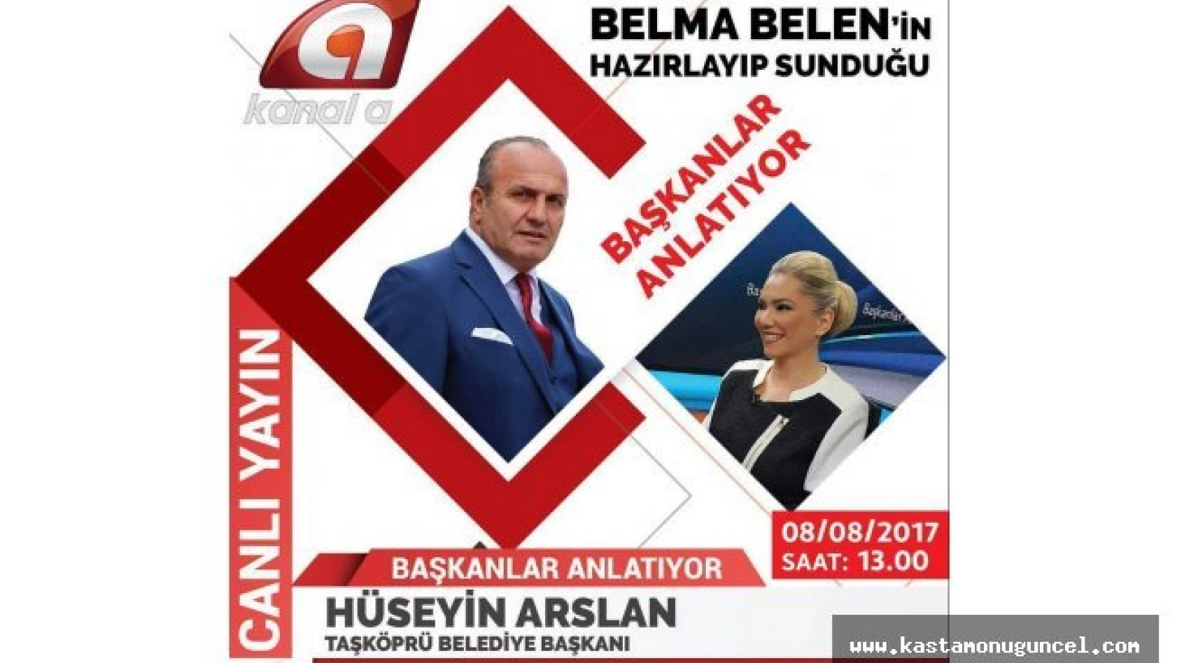 Başkan Arslan, Kanal A'ya canlı yayın konuğu olacak