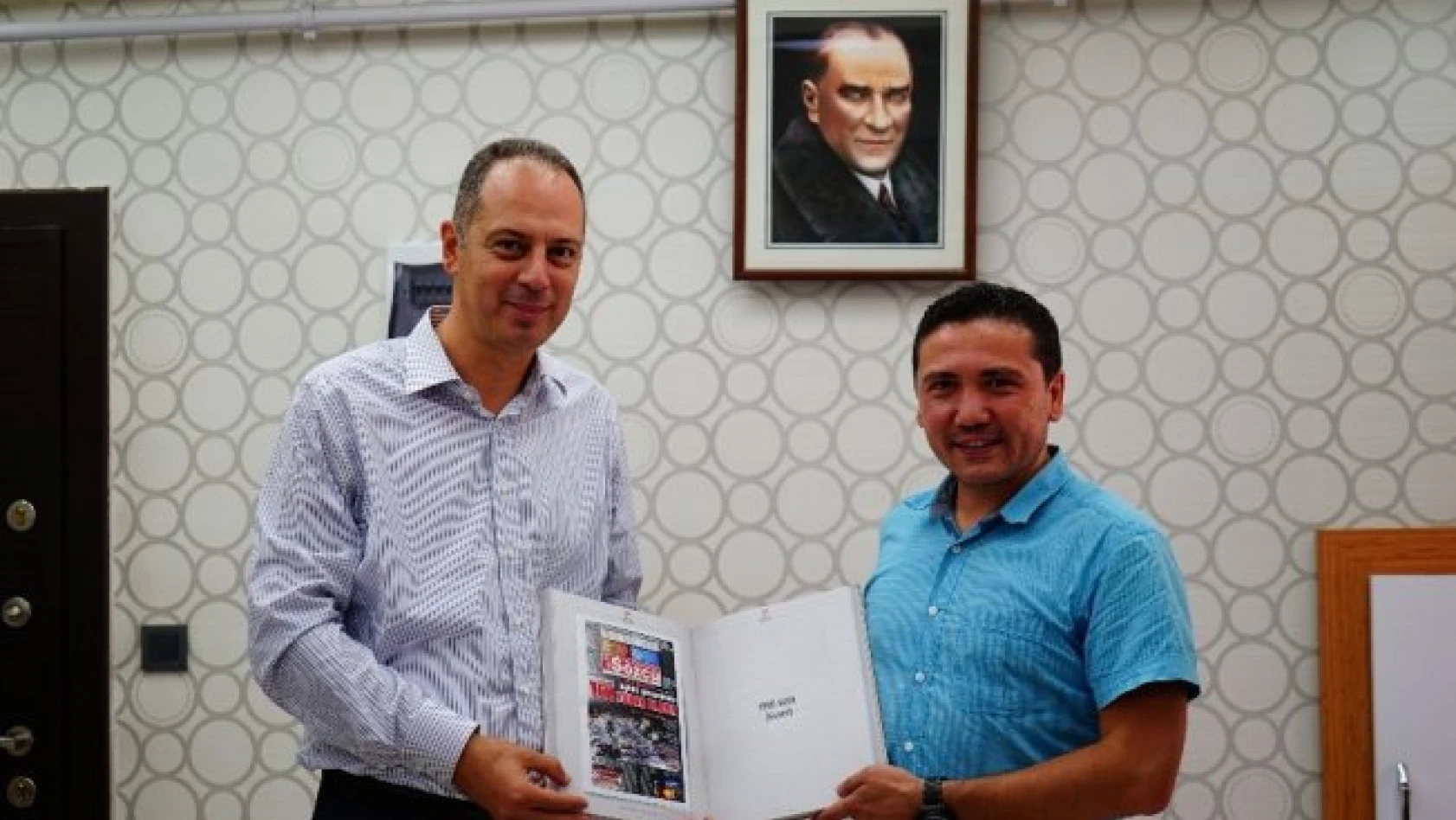 BİK Genel Müdür Yardımcısı Elçin, yerel gazeteleri ziyaret etti