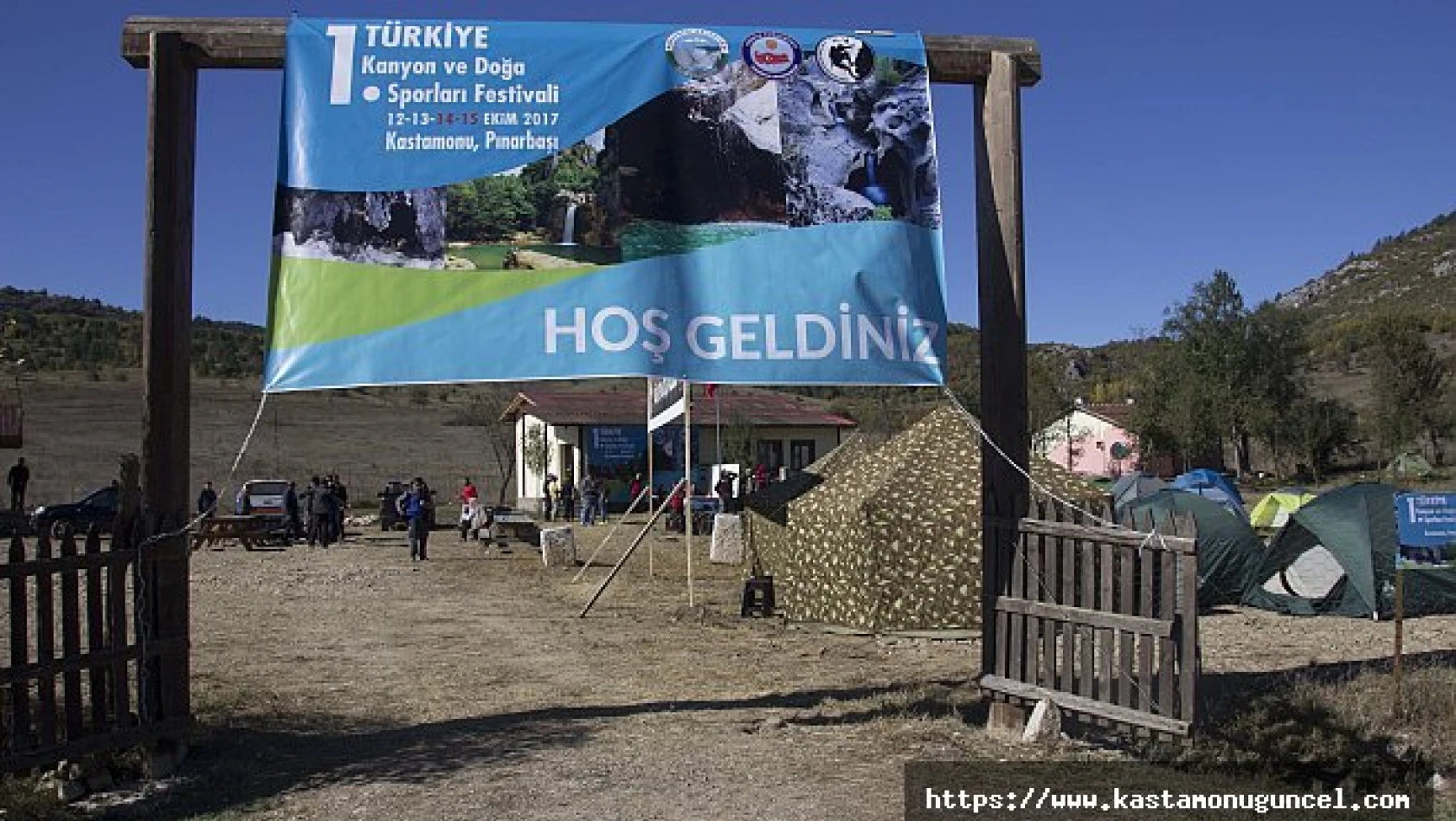 Kastamonu'da 1. Türkiye Kanyon ve Doğa Sporları Festivali başladı