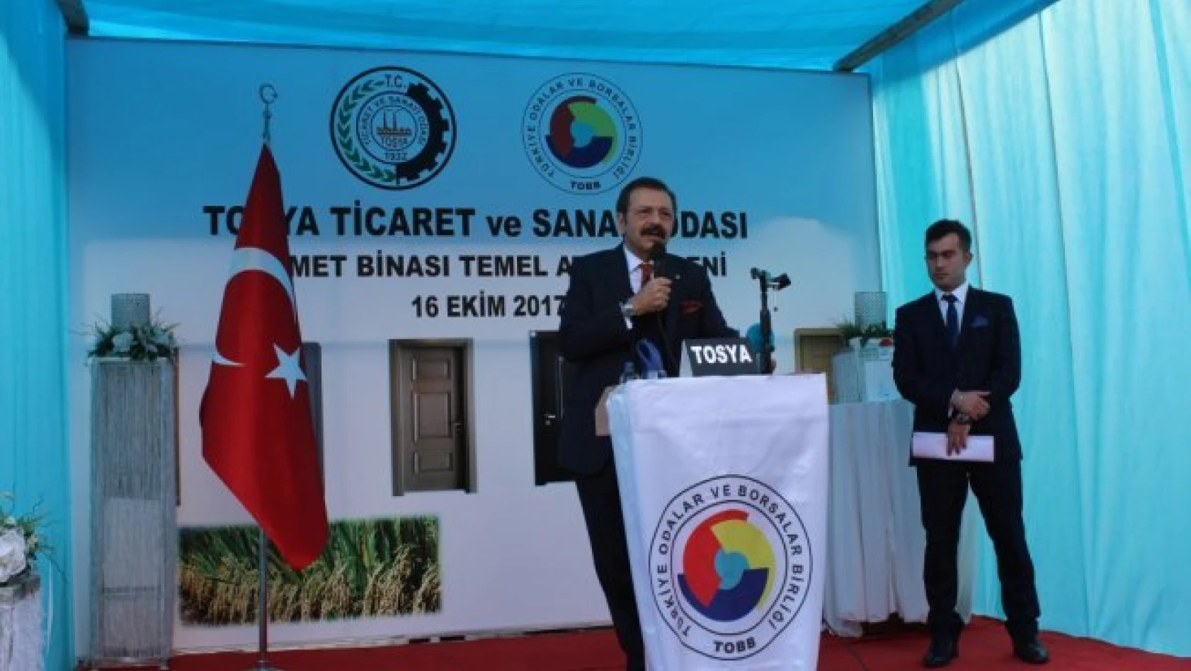TOBB Başkanı Hisarcıklıoğlu Tosya'da!
