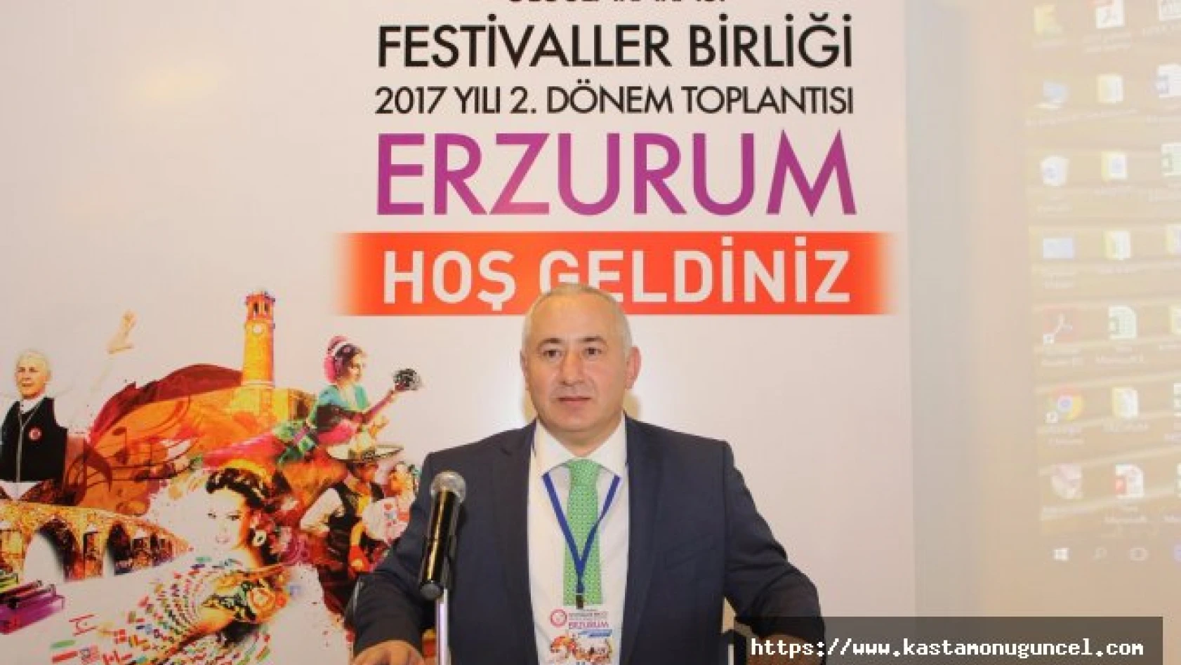 Uluslararası Festivaller Birliği Erzurum'da toplandı