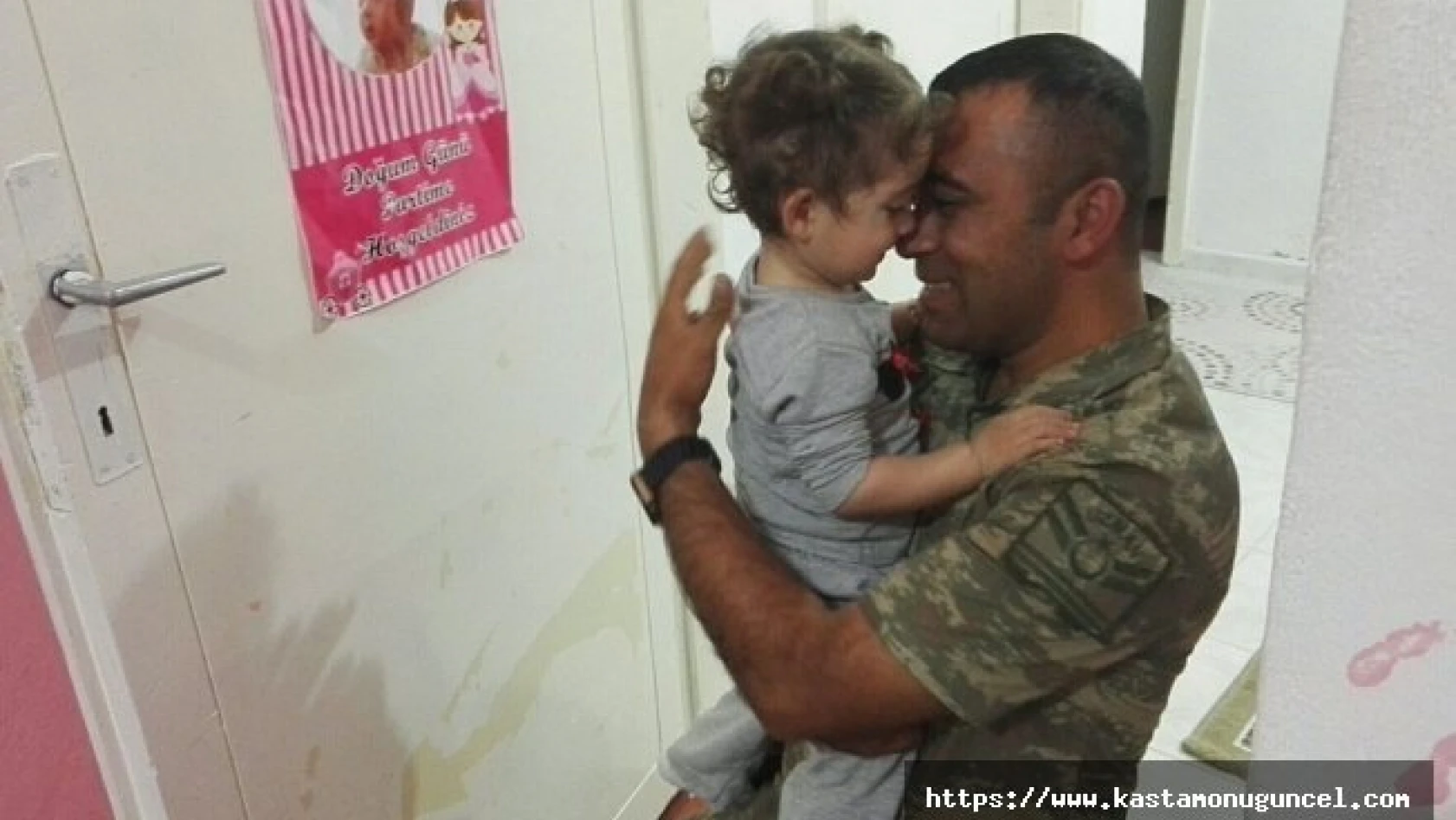 2 aydır göremediği babasına kavuştu, Türkiye'yi ağlattı