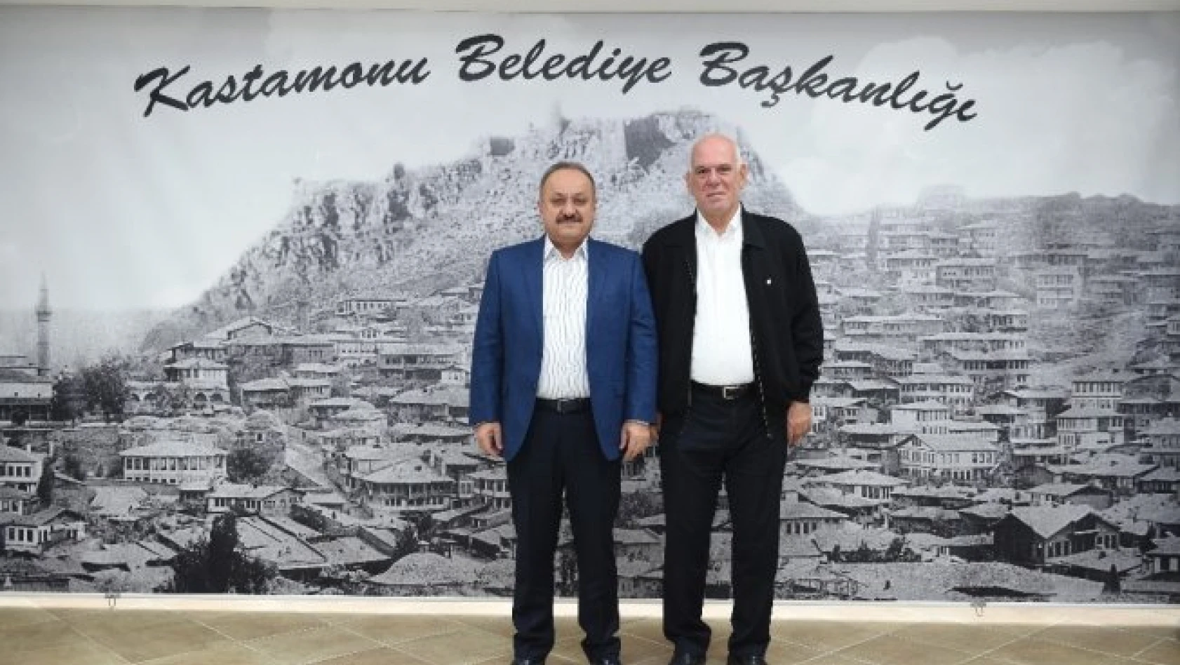 Hentbol Federasyon Başkanı Bilal Eyüboğlu, Başkan Babaş'ı ziyaret etti