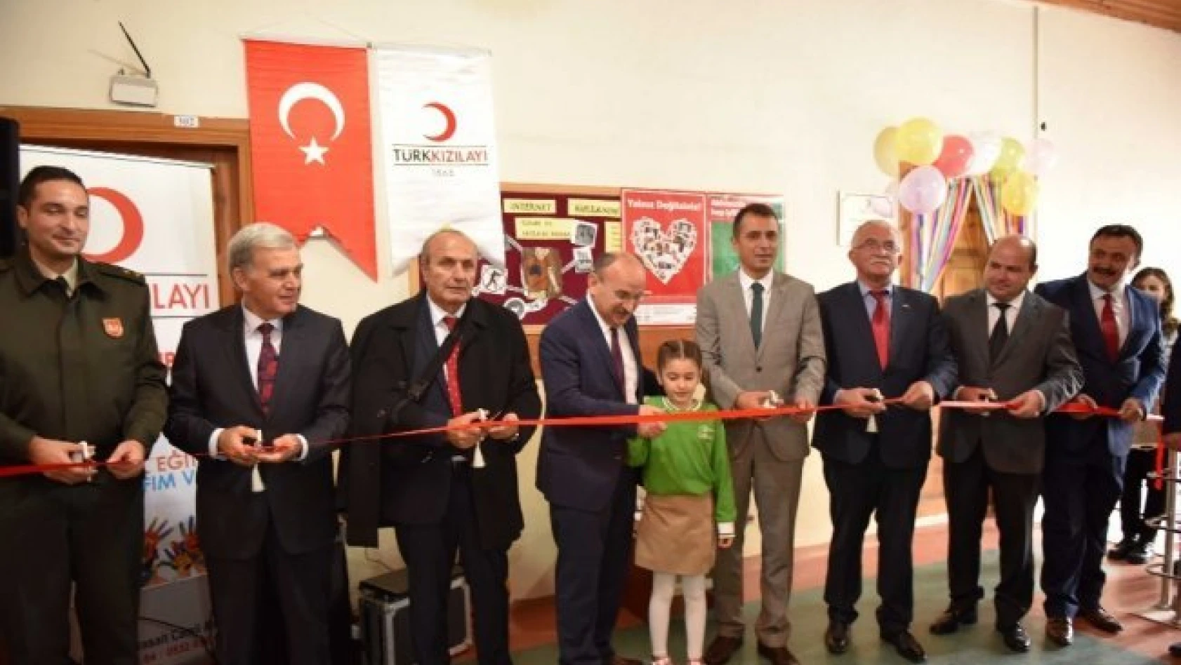 Taşköprü'de Türk Kızılay'ı tarafından özel eğitim sınıfı açıldı