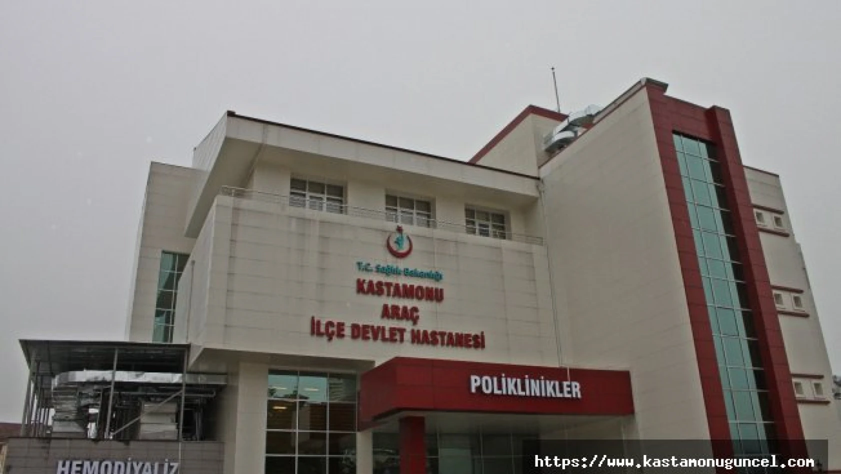 Araç Devlet Hastanesi'nin yeni hizmet binasında sona gelindi