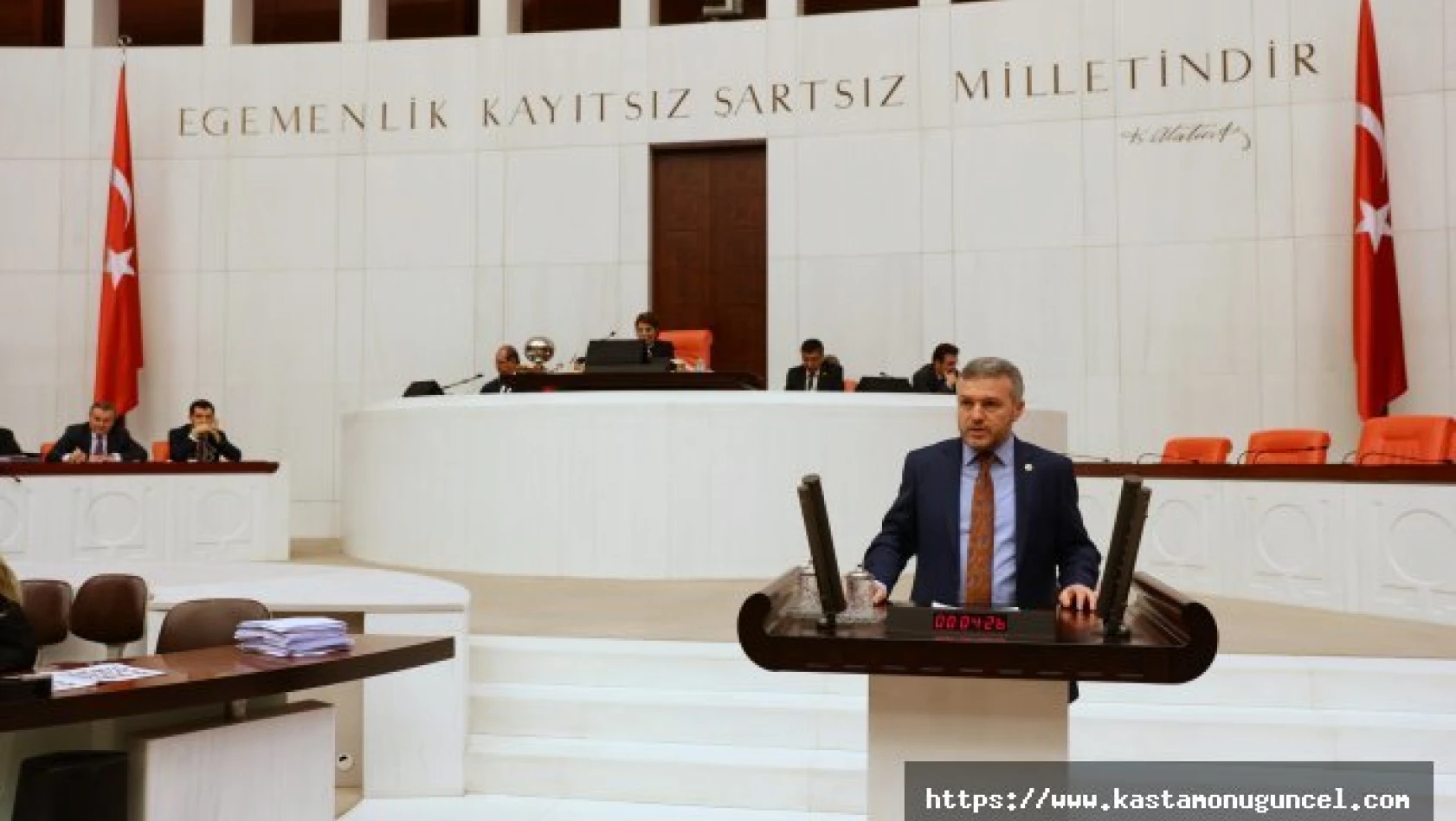 Milletvekili Çelik, SGM bütçesi üzerine TBMM'de konuşma yaptı