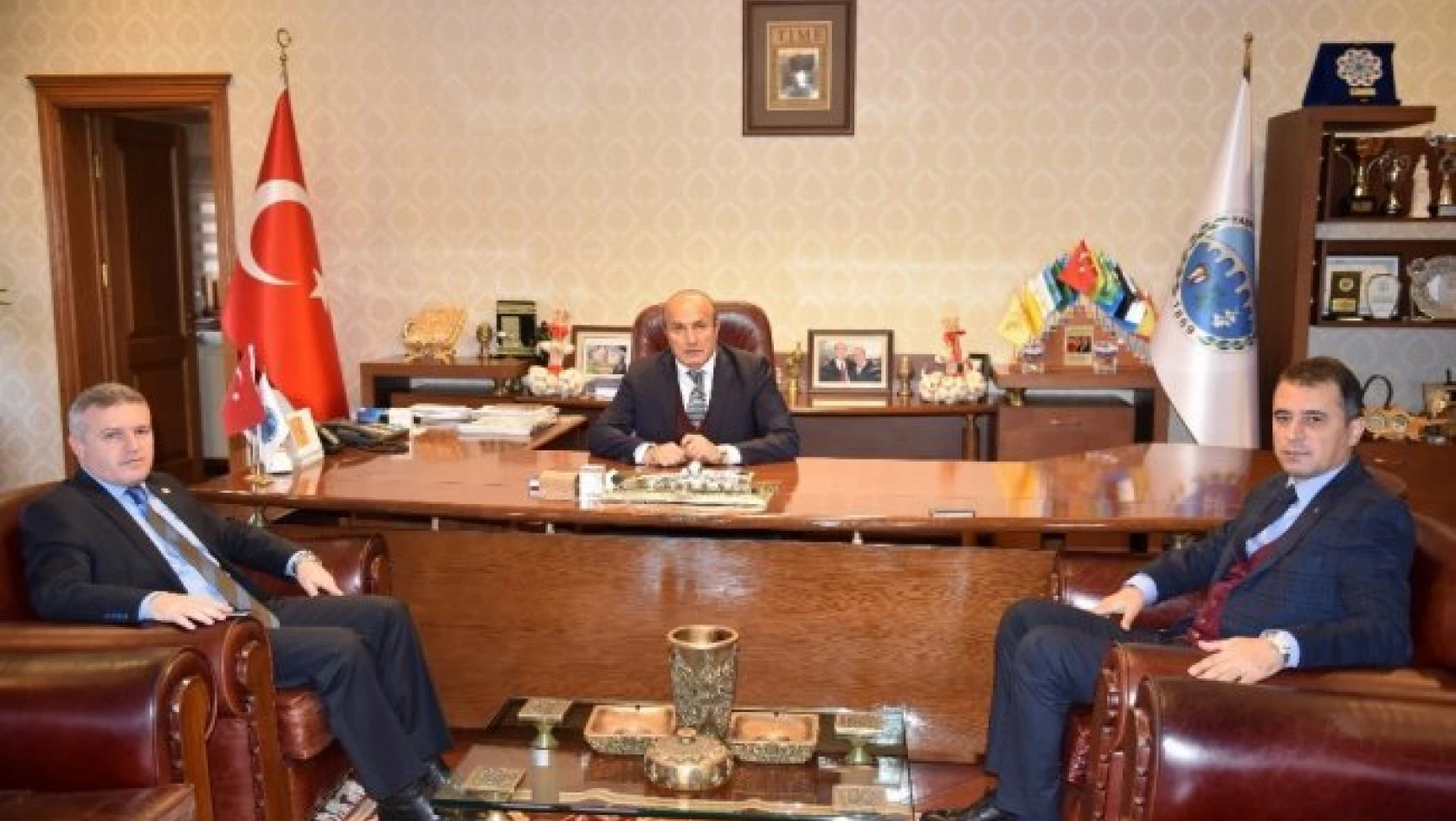 Milletvekili Çelik'ten Başkan Arslan'a ziyaret
