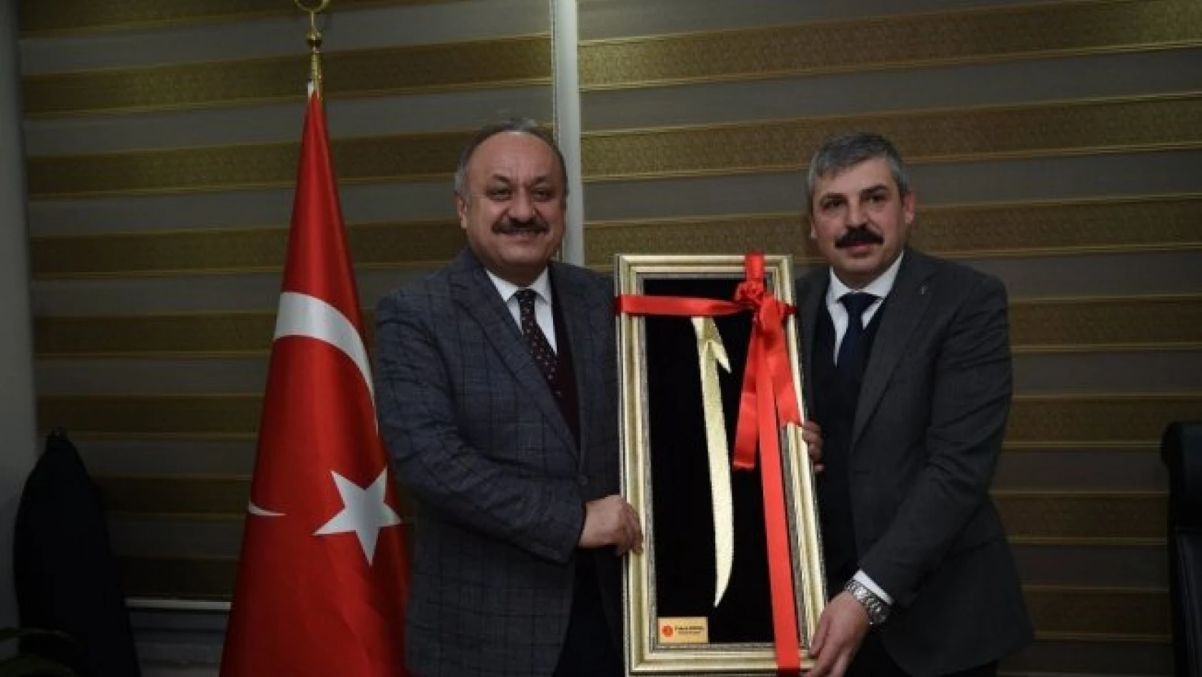 AK Parti il Başkanı Ünlü'den Başkan Babaş'a ziyaret