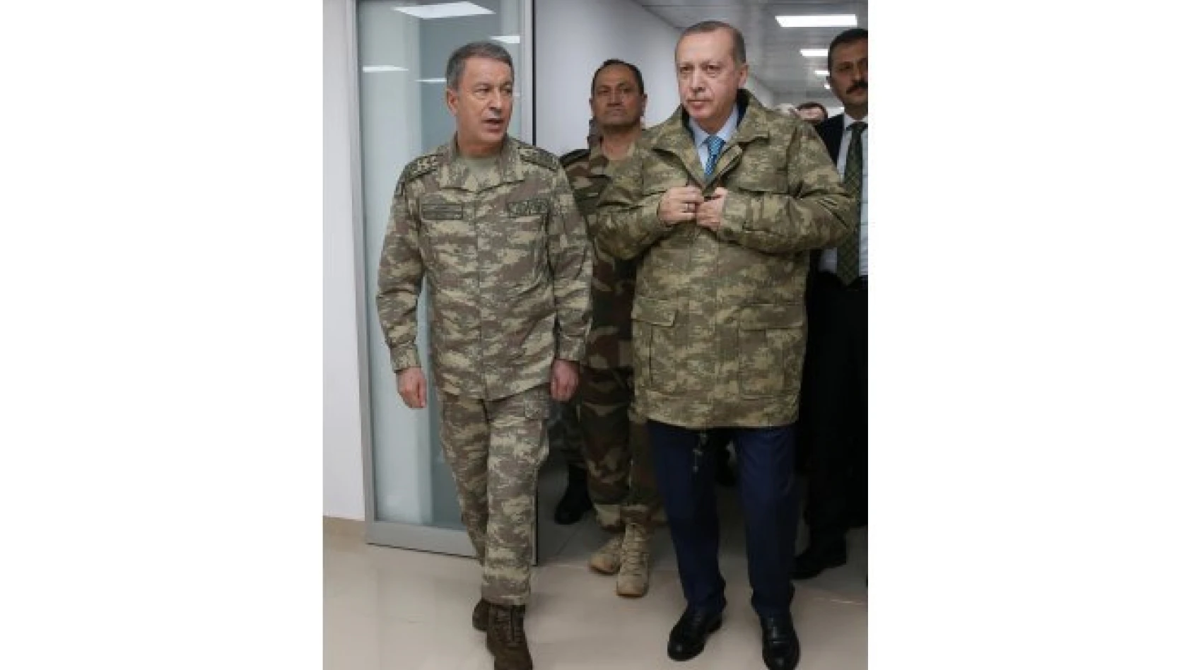 Erdoğan, Zeytin Dalı Harekatı'nı yürüten askerlere hitap etti
