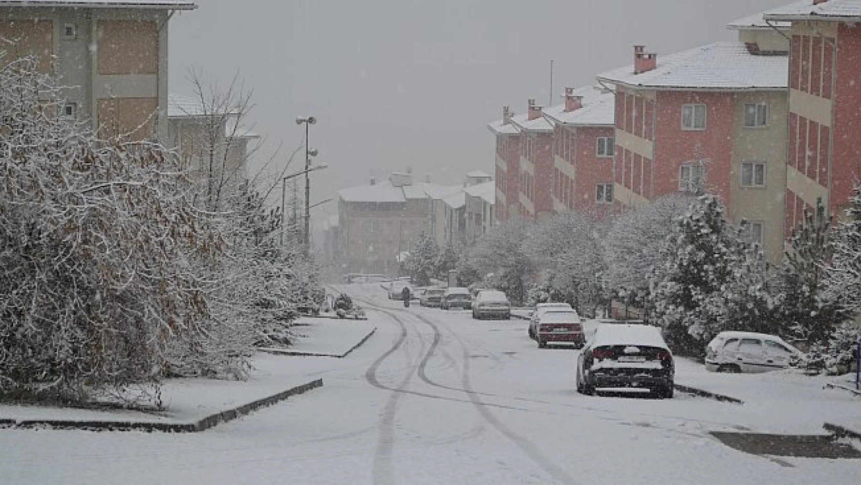 Tosya'da kar yağışı