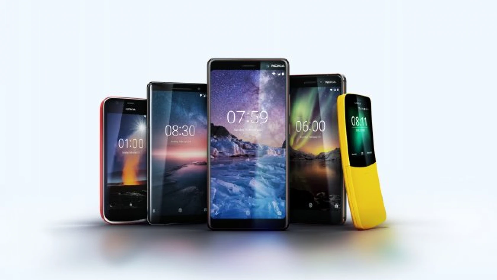 5 yeni Nokia telefon tanıtıldı