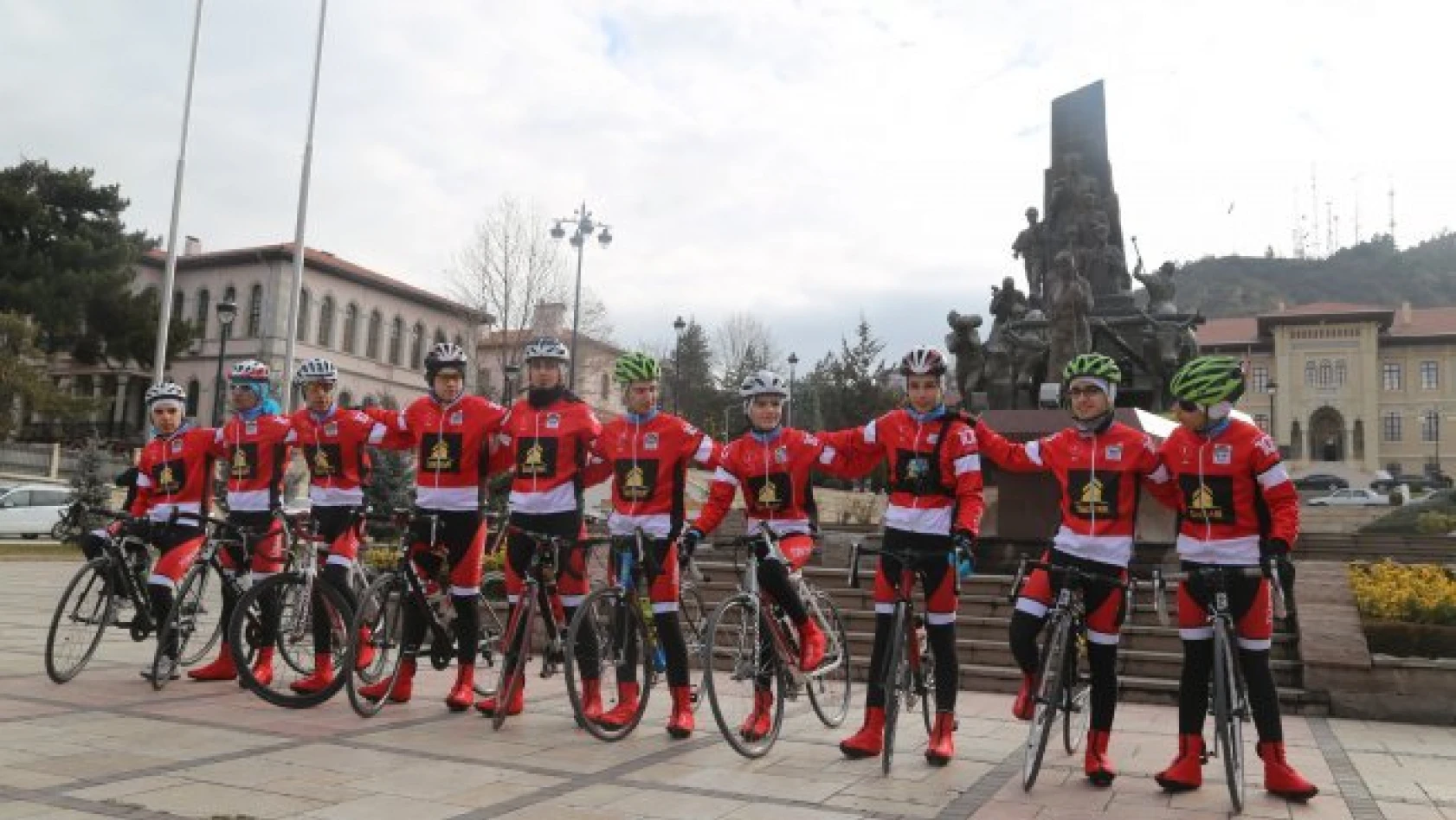 635 kilometrelik bisiklet etkinliği Kastamonu'dan başladı