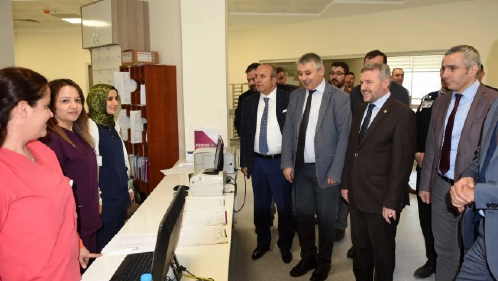 Milletvekili Çelik, Yeni Taşköprü Devlet Hastanesi'ni ziyaret etti