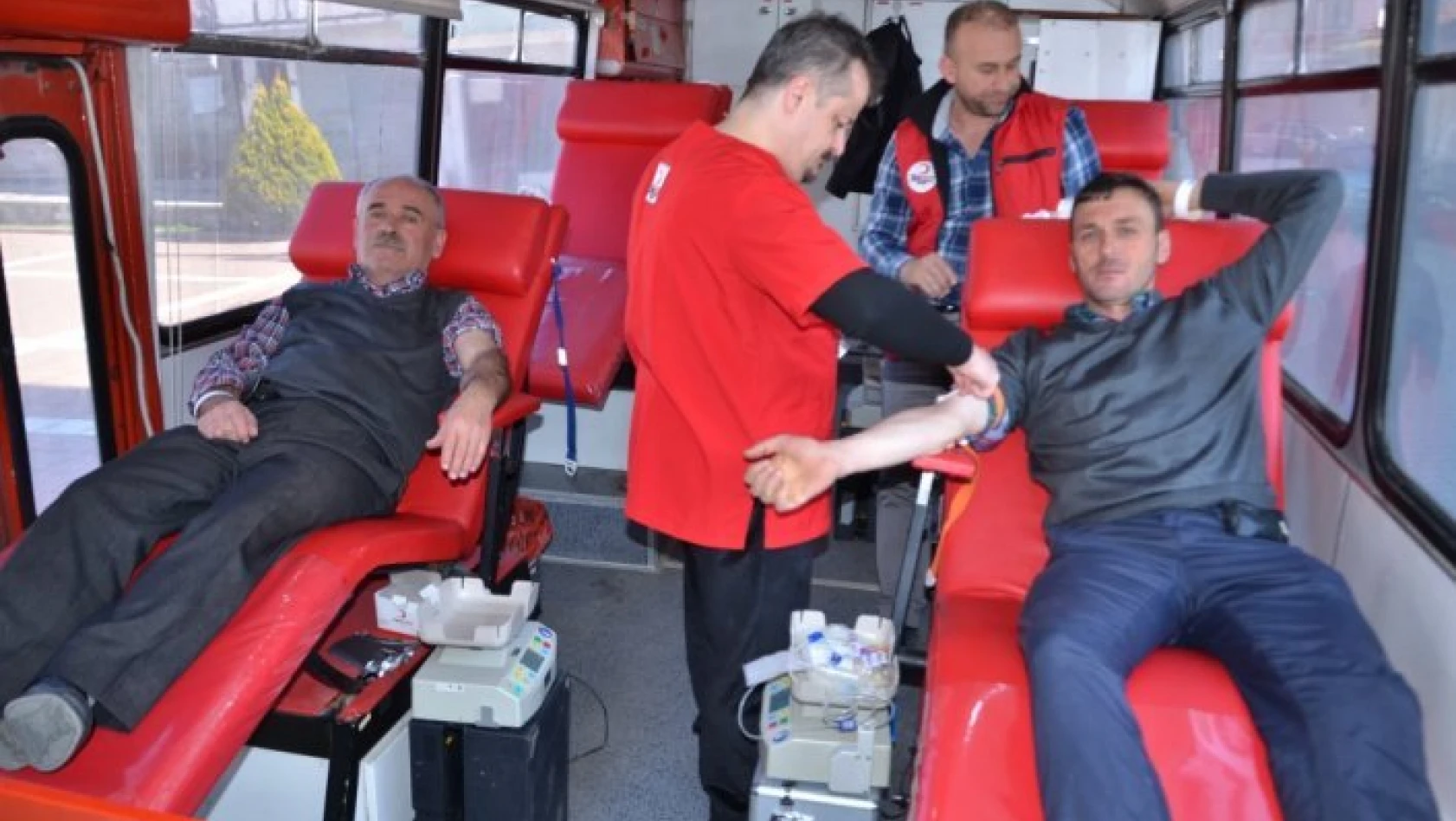 Hanönü'de kan bağışı kampanyası düzenlendi