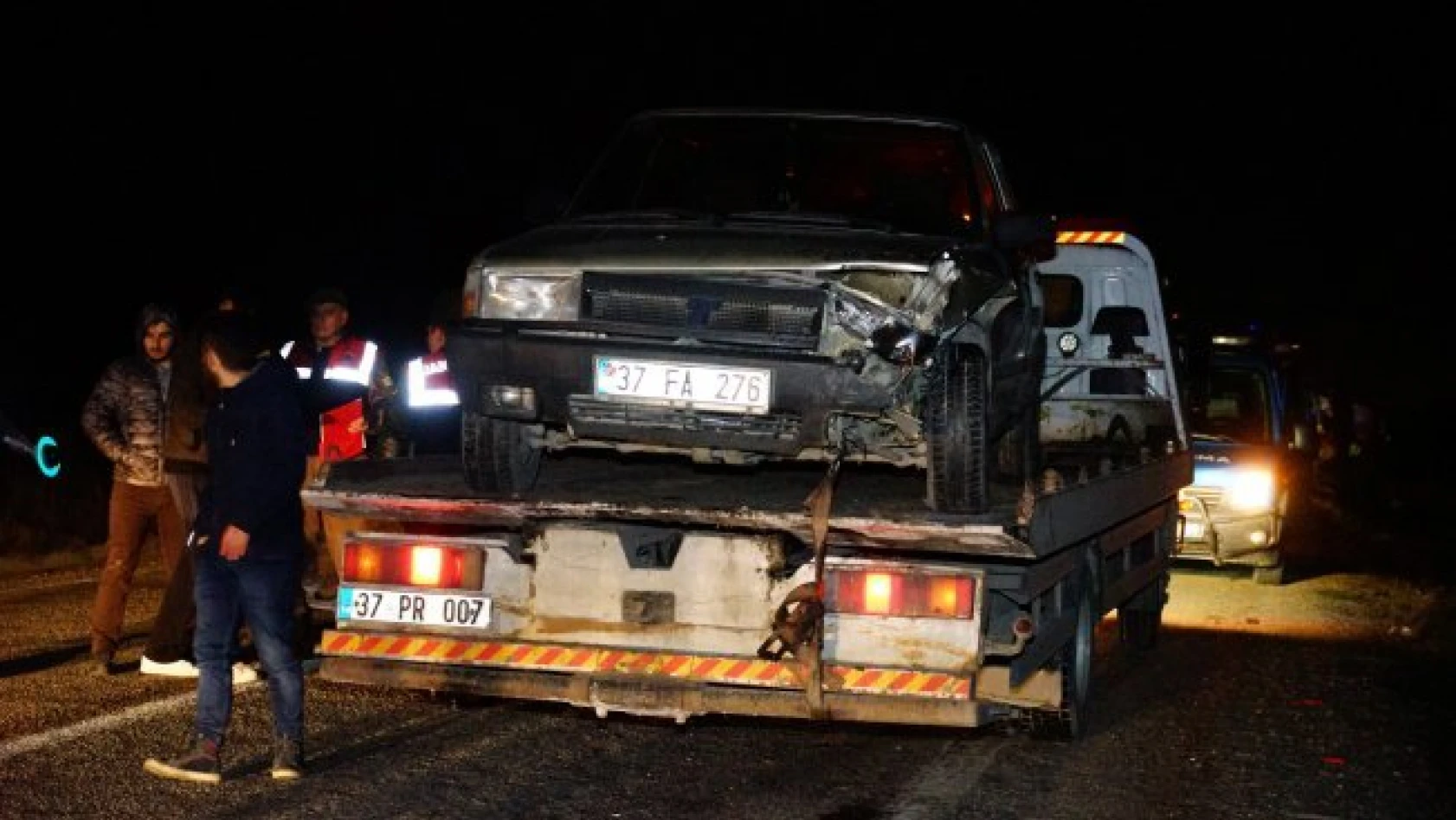 Kastamonu'da zincirleme trafik kazası: 6 yaralı