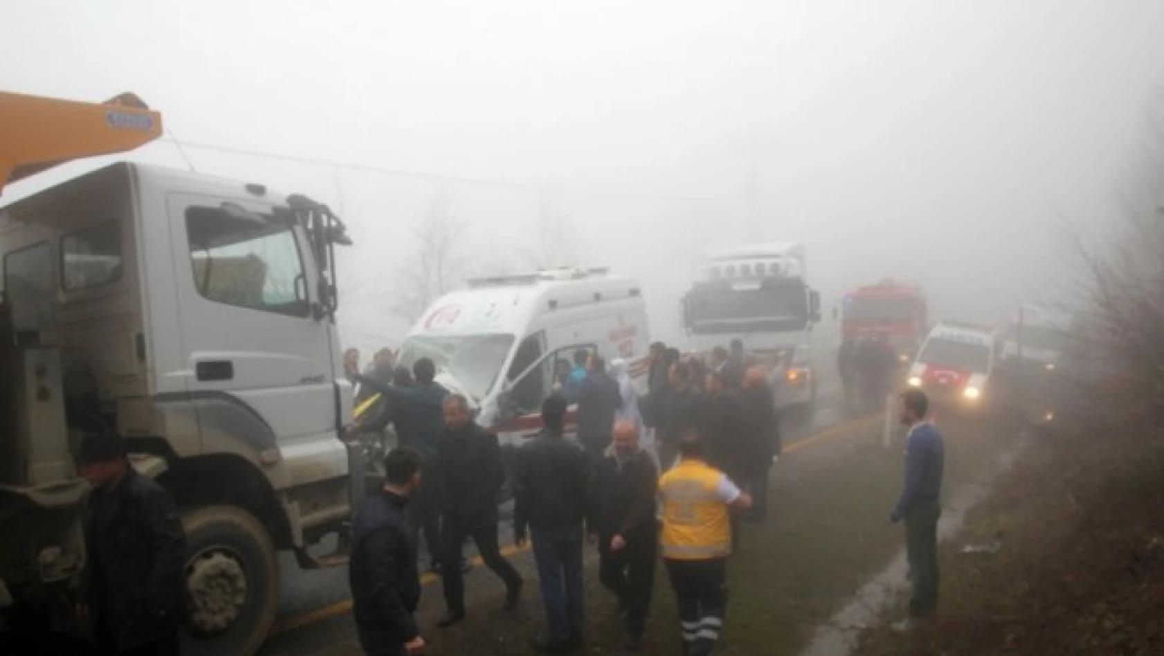 Kastamonu'da trafik kazası: 12 yaralı