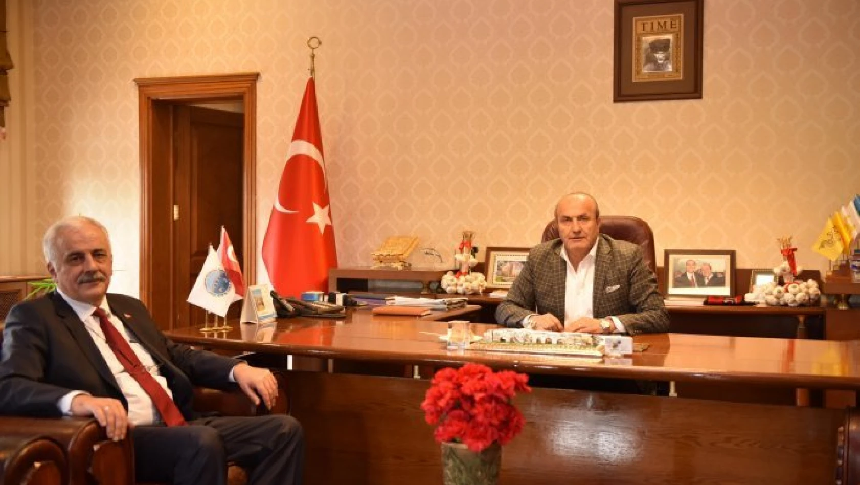 TÜBA Başkanı Acar, Başkan Arslan'ı ziyaret etti