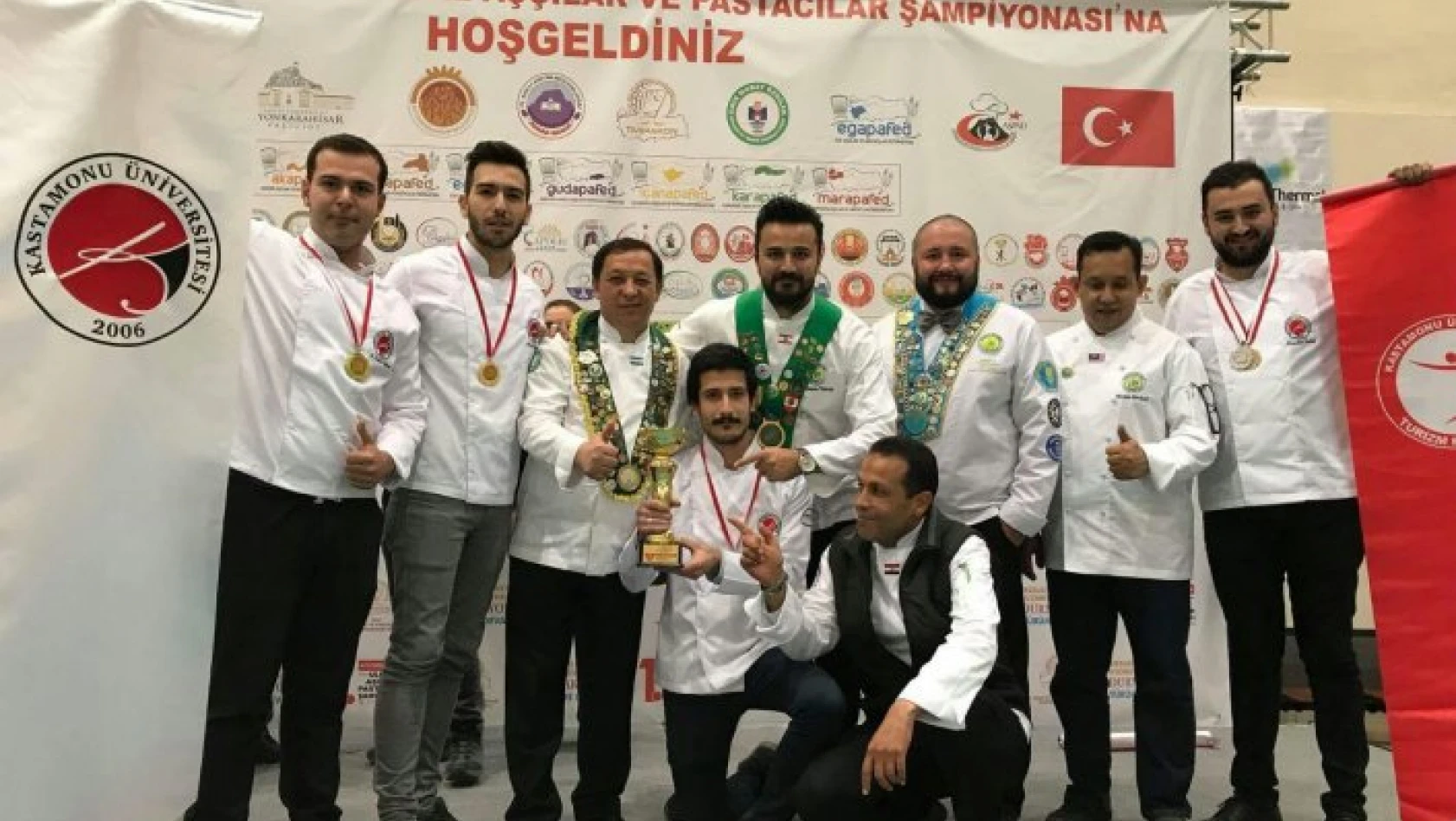 Ulusal Aşçılar ve Pastacılar Yarışmasında en iyi üniversite KÜ seçildi