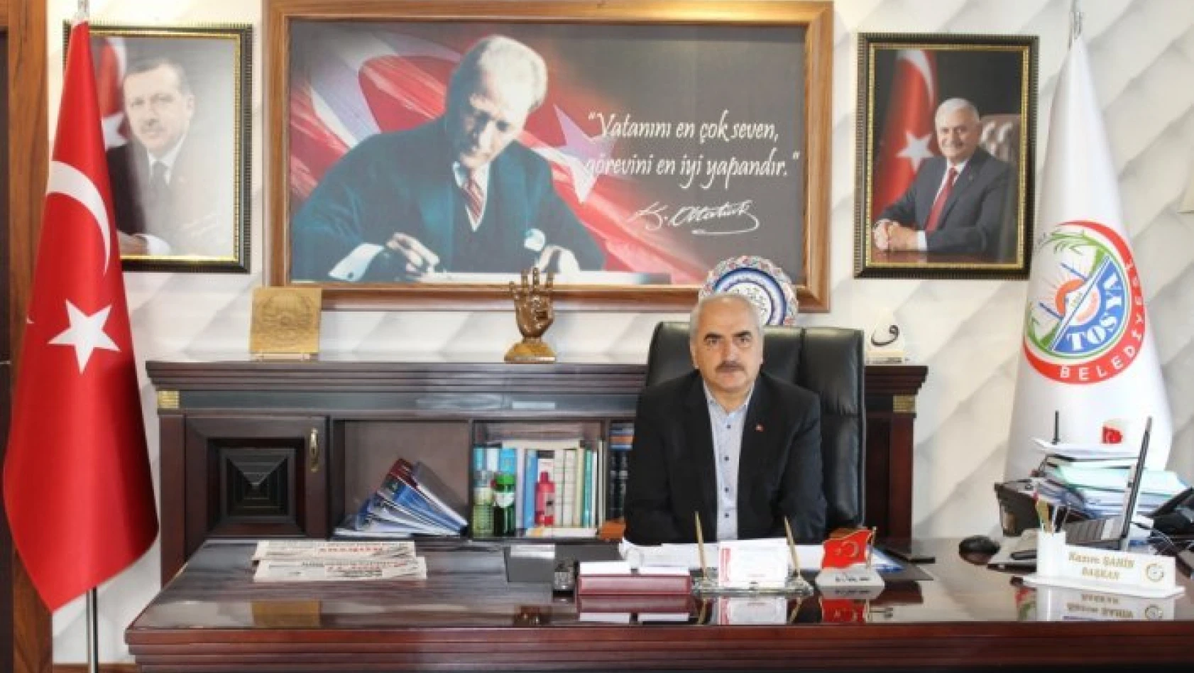 Başkan Şahin, belediye çalışmalarını anlattı