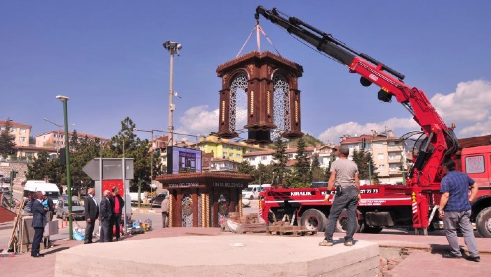 Tosya'da belediye çalışmaları devam ediyor
