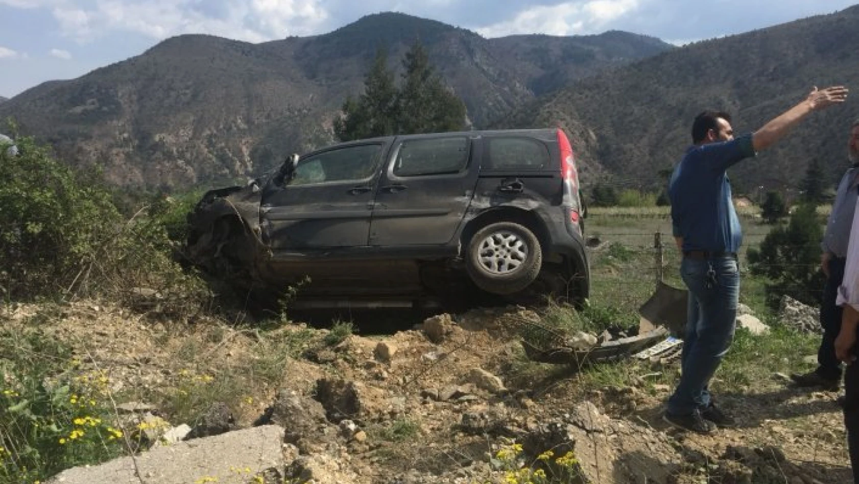 Tosya'da meydana gelen trafik kazasında 2 kişi yaralandı