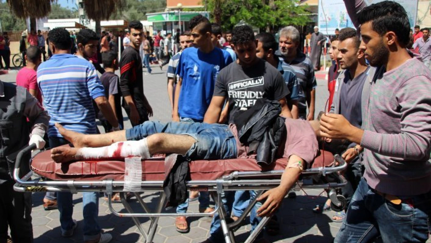 Gazze'de şehit sayısı 63'e yükseldi 