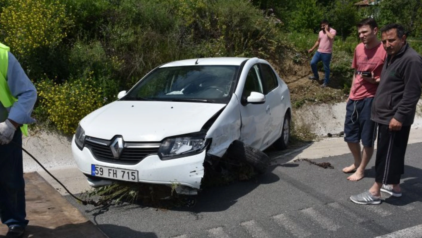 Tosya'da meydana gelen trafik kazasında 1 kişi yaralandı
