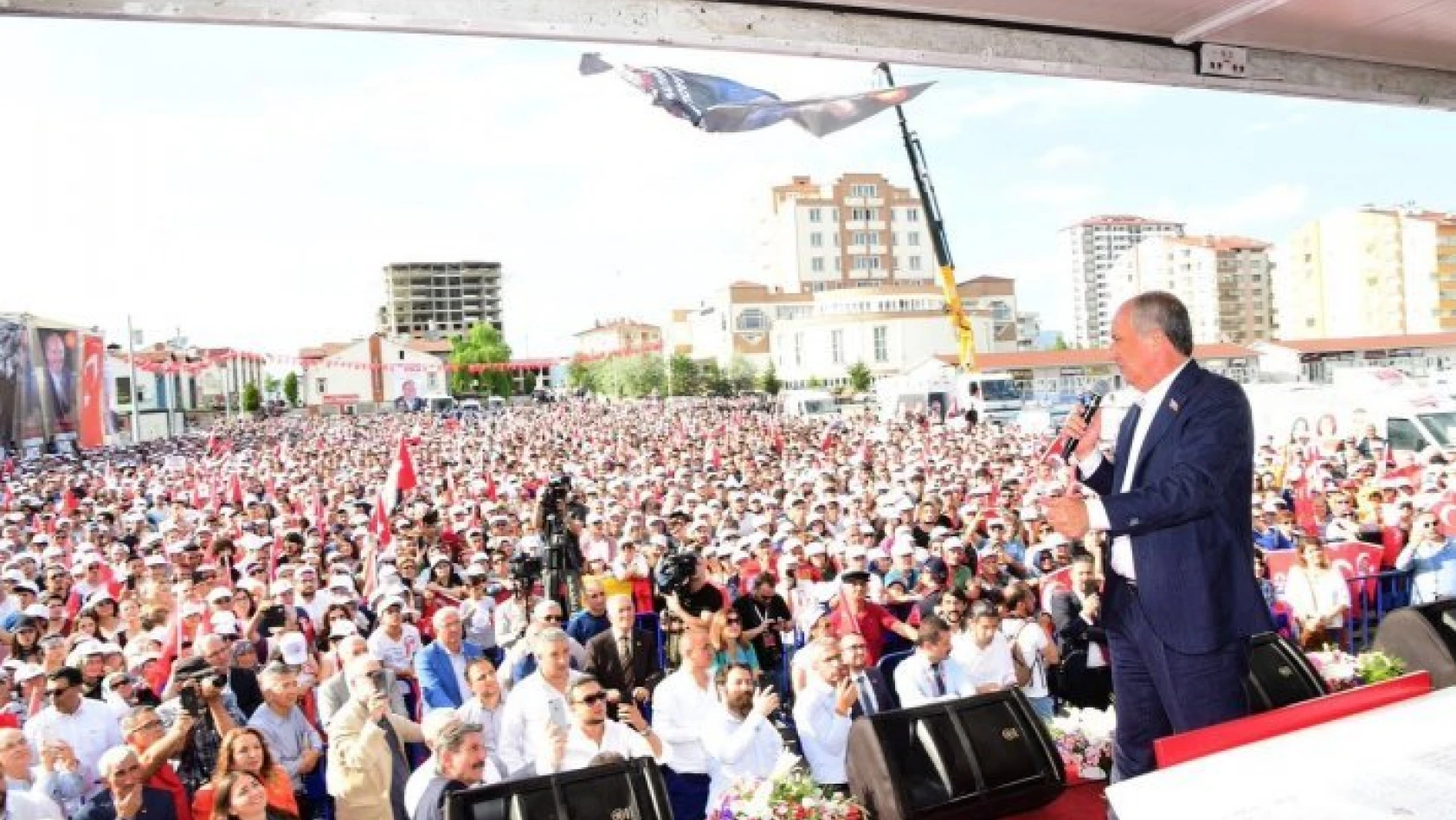 CHP Cumhurbaşkanı Adayı Muharrem İnce Kastamonu'da