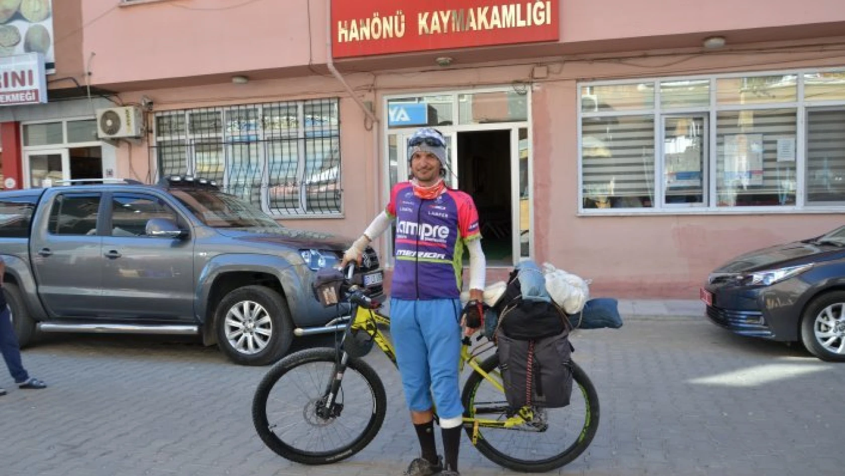 Bisikletle Türkiye turu yapıyor