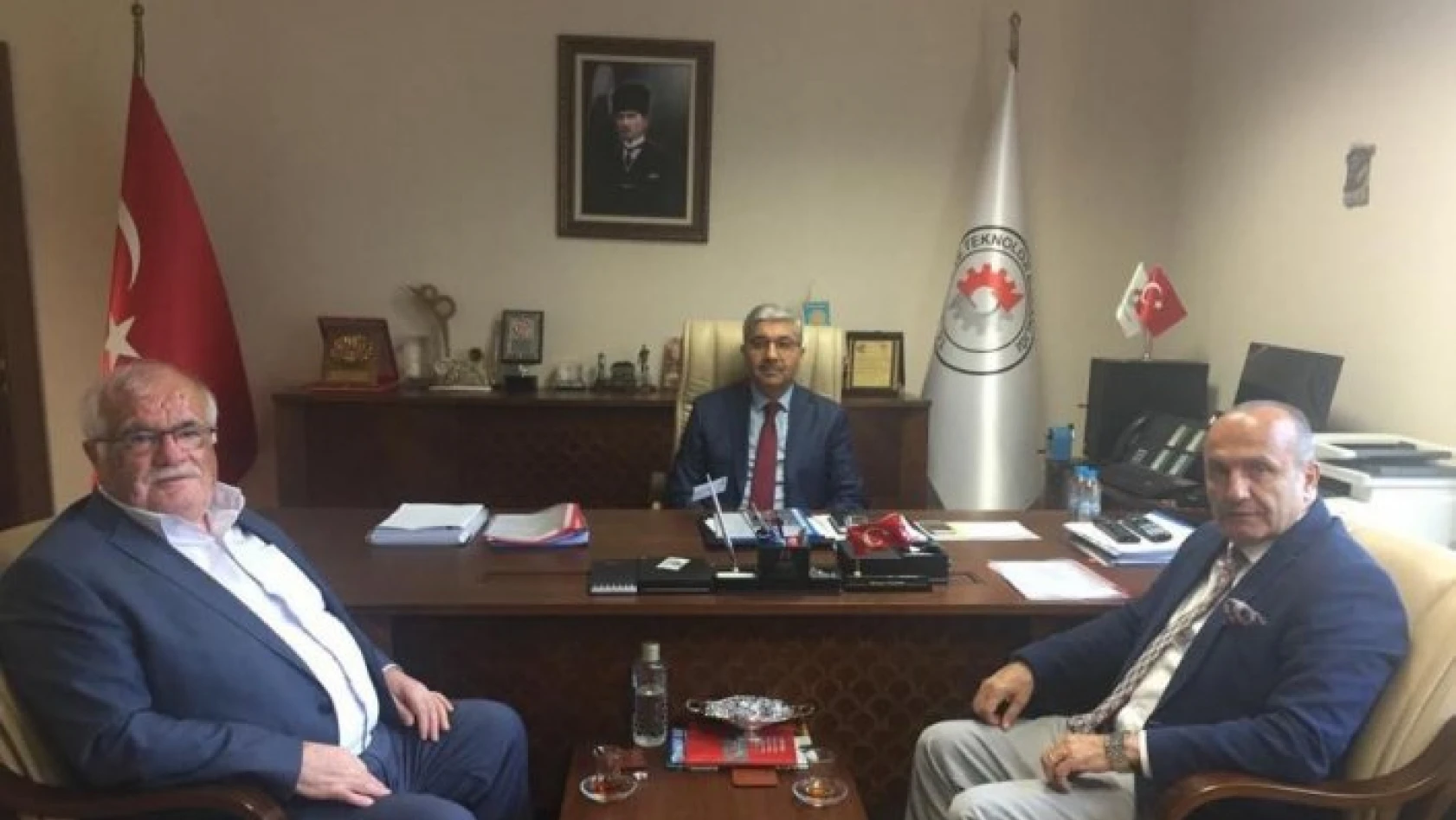 Başkan Arslan, Milli Eğitim Bakan Yardımcısı Safran'ı ziyaret etti