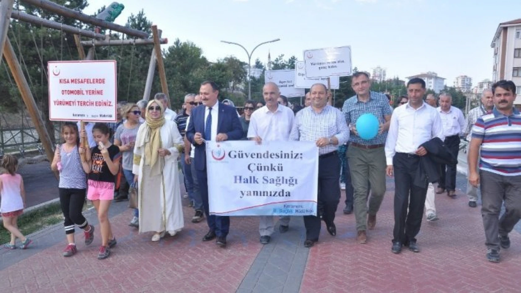 Kastamonu'da Sağlıklı Yaşam Yürüyüşü gerçekleştirildi