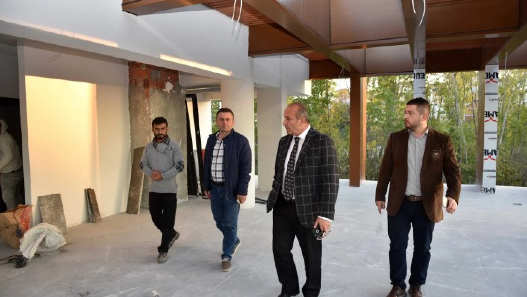 Başkan Arslan, Otobüs Terminali'nde incelemelerde bulundu